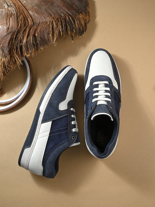Men Colourblocked Sneakers Shoes