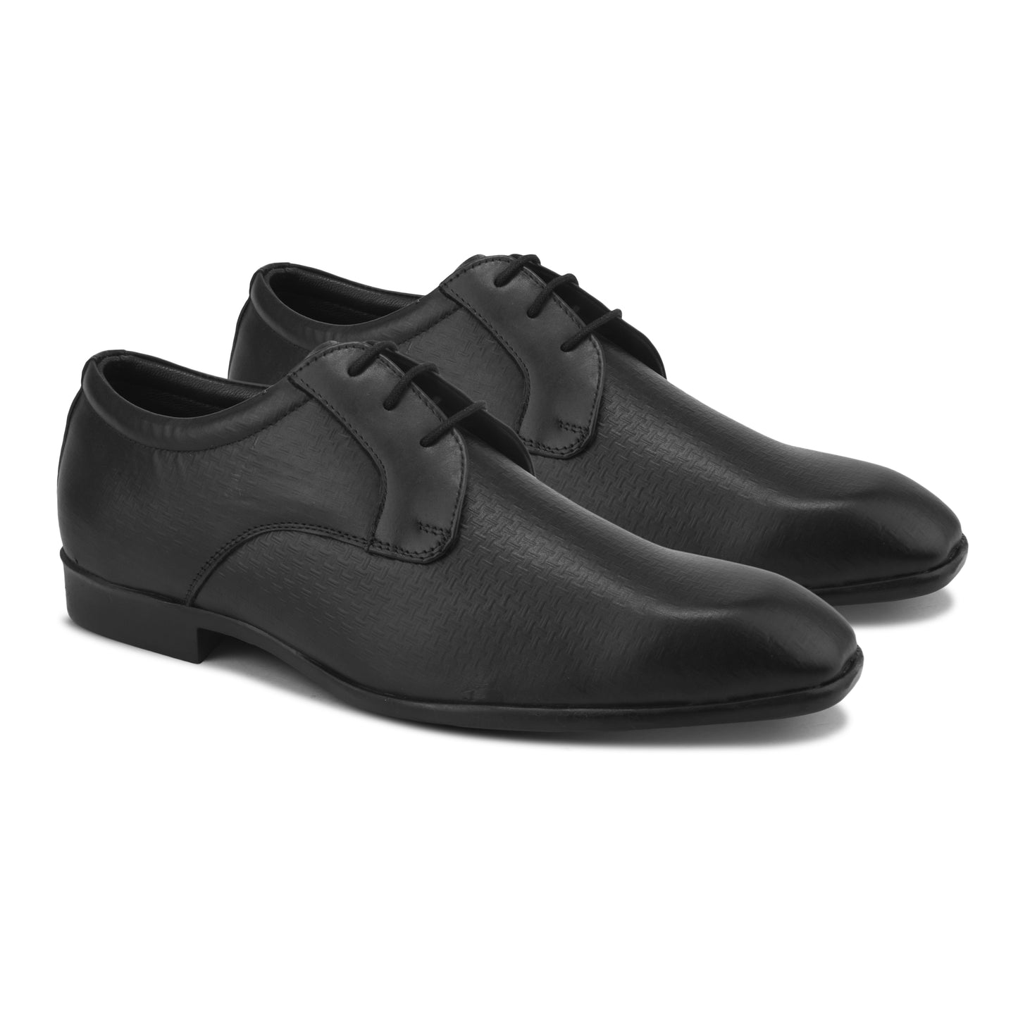 Men’s Modern Black Derby Shoes
