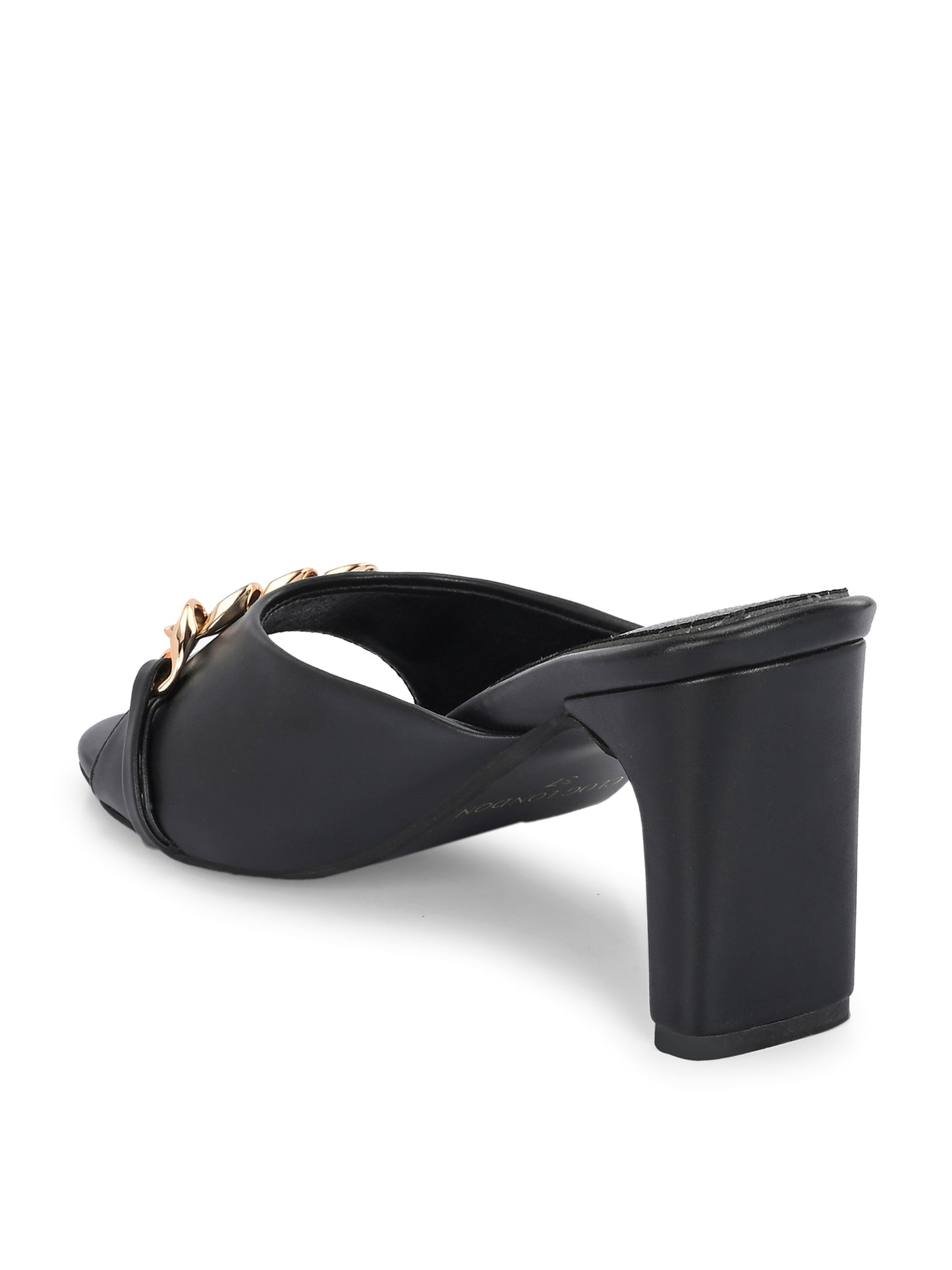 Women Beige Open Toe Block Heels