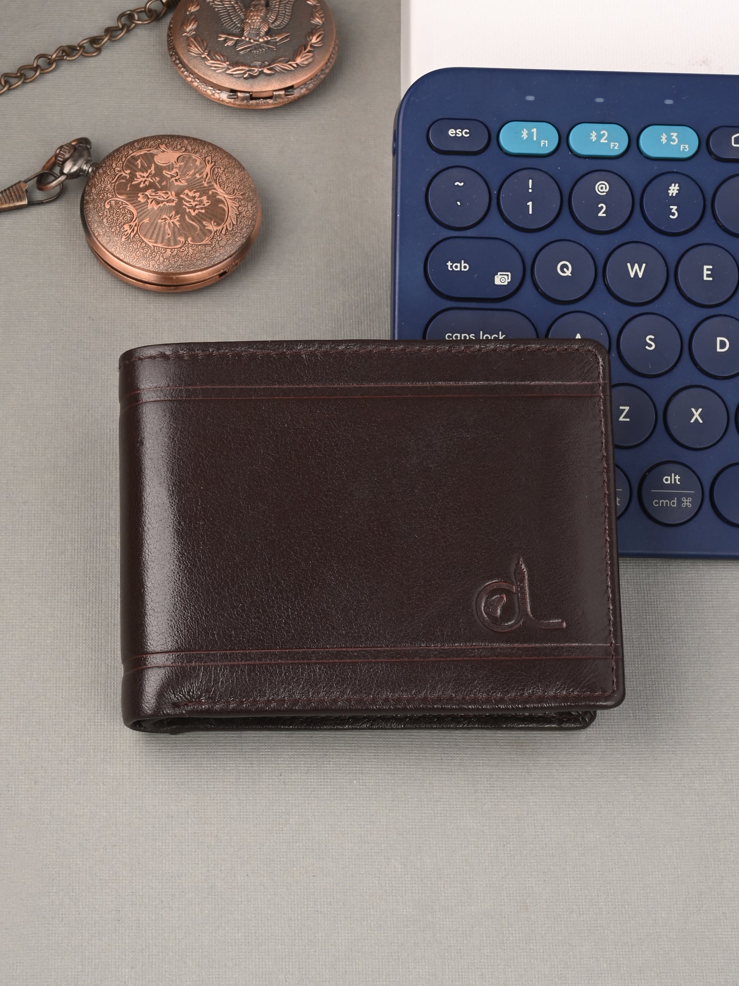 Brown Leather Wallets for Men's