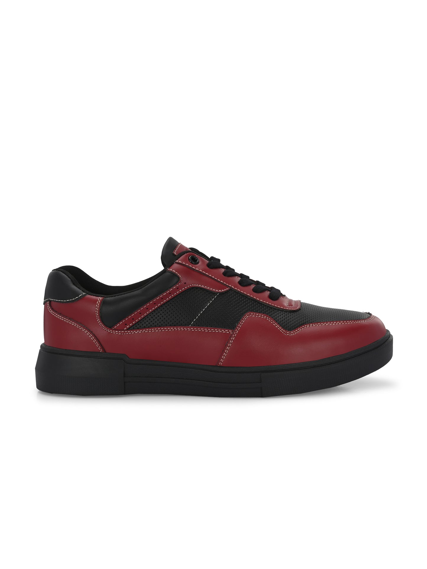 Men's Red-Black Sneakers Shoes