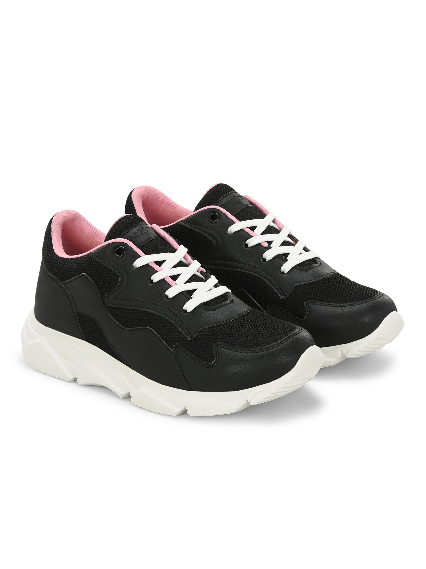 Women Black Casual Sneakers