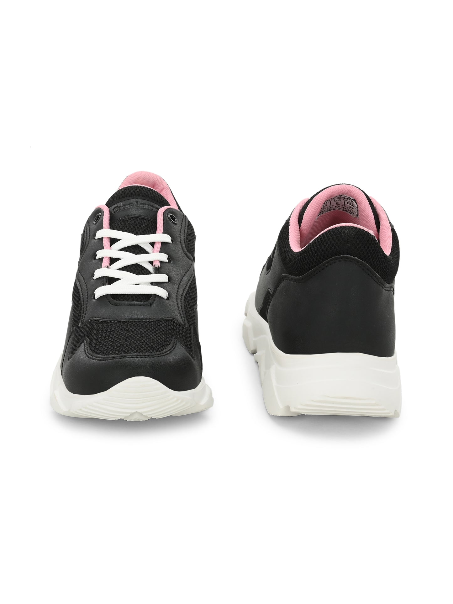 Women Black Casual Sneakers