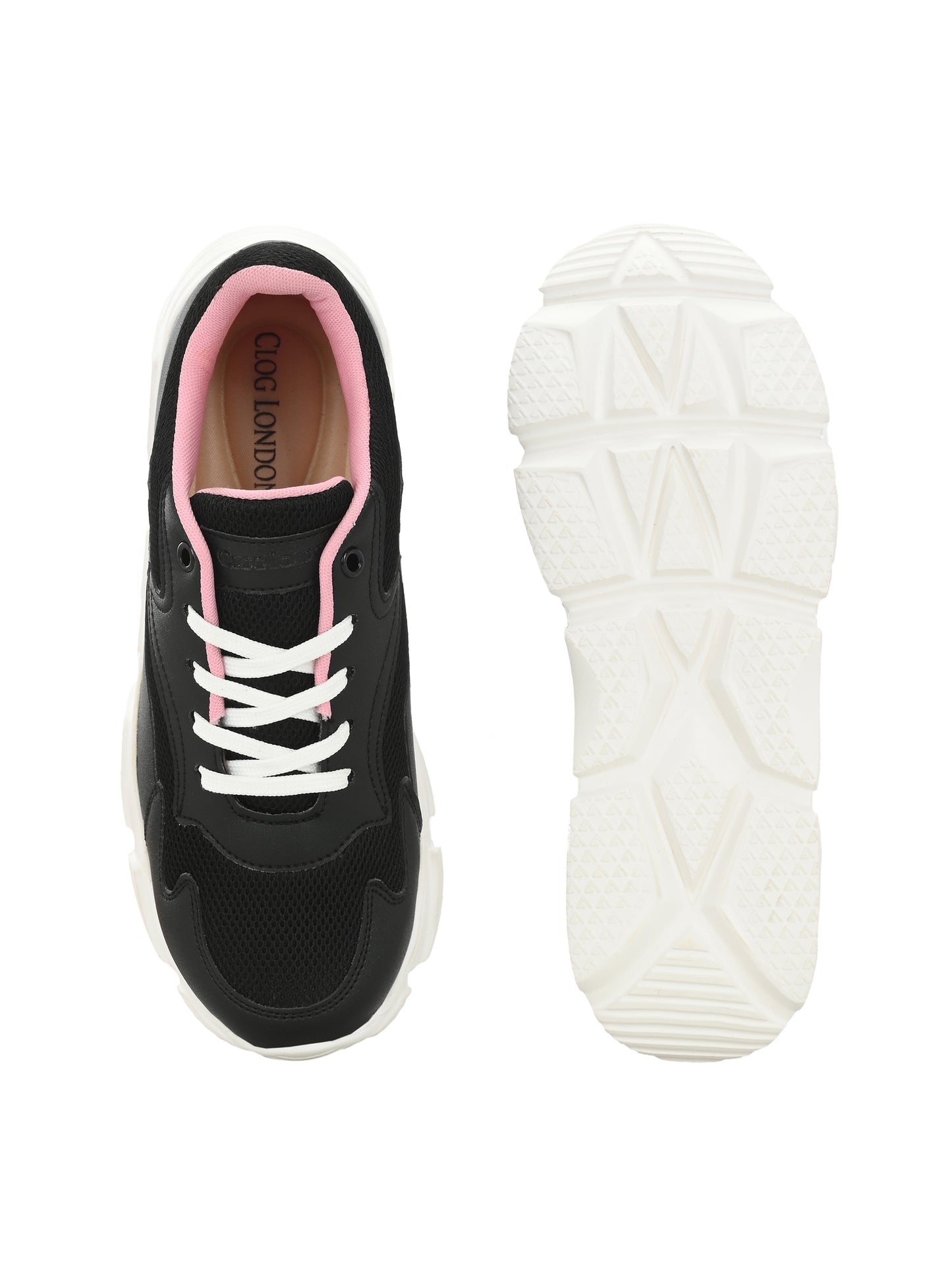 Women Black Casual Sneakers