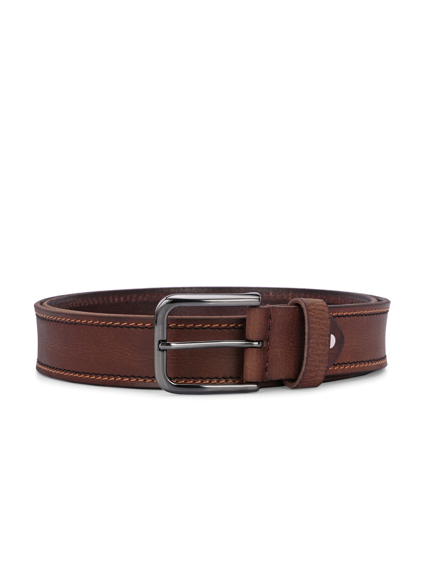 Men Brown Leather Belts