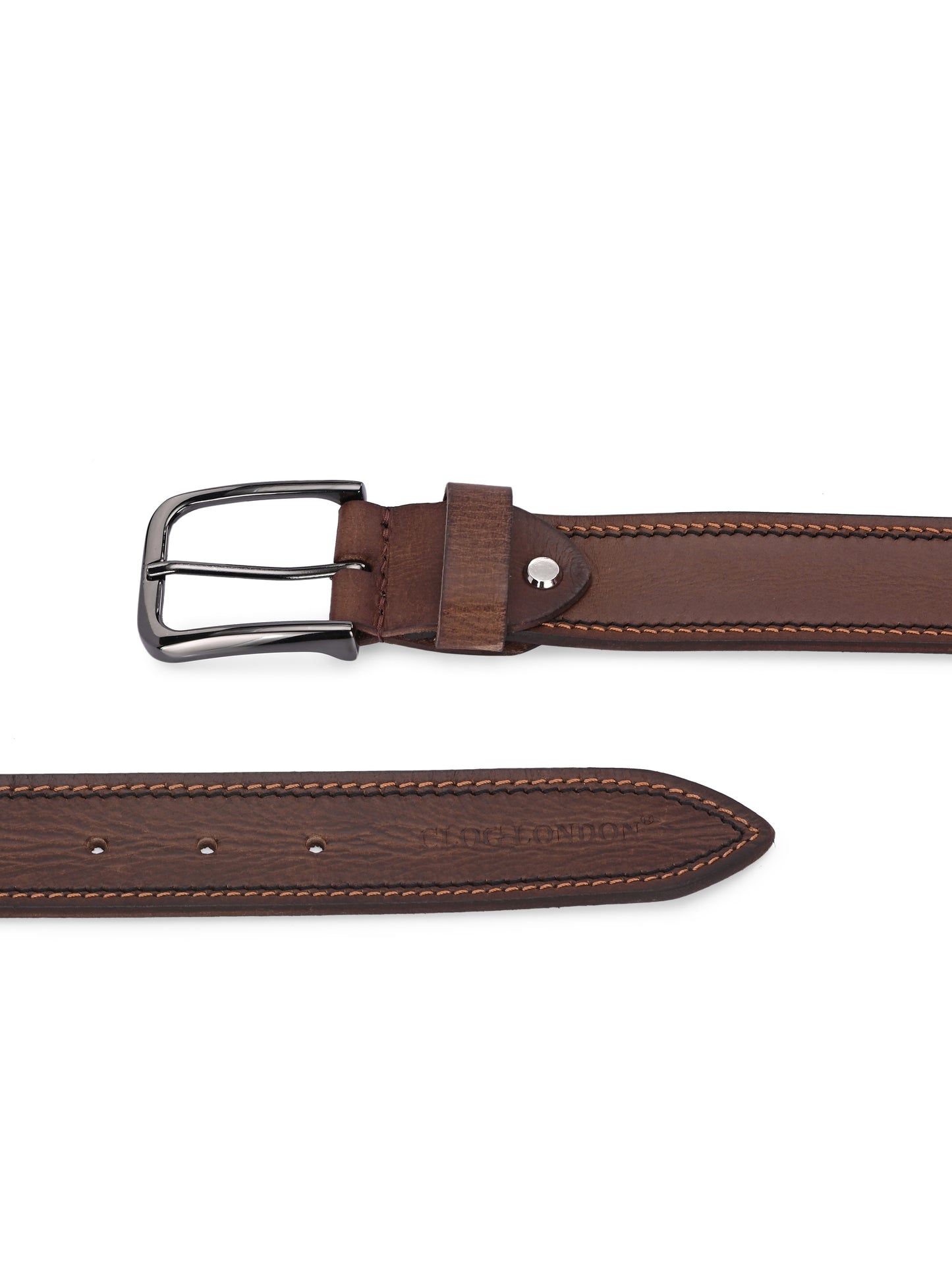 Men Brown Leather Belts