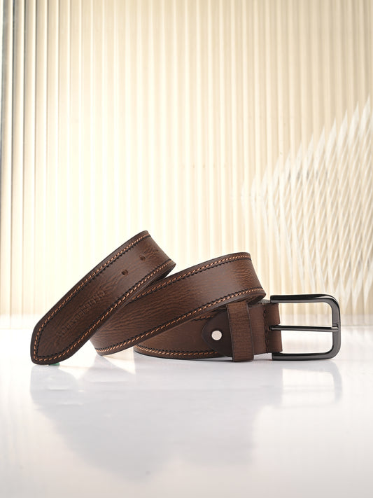 Men Brown Leather Belts