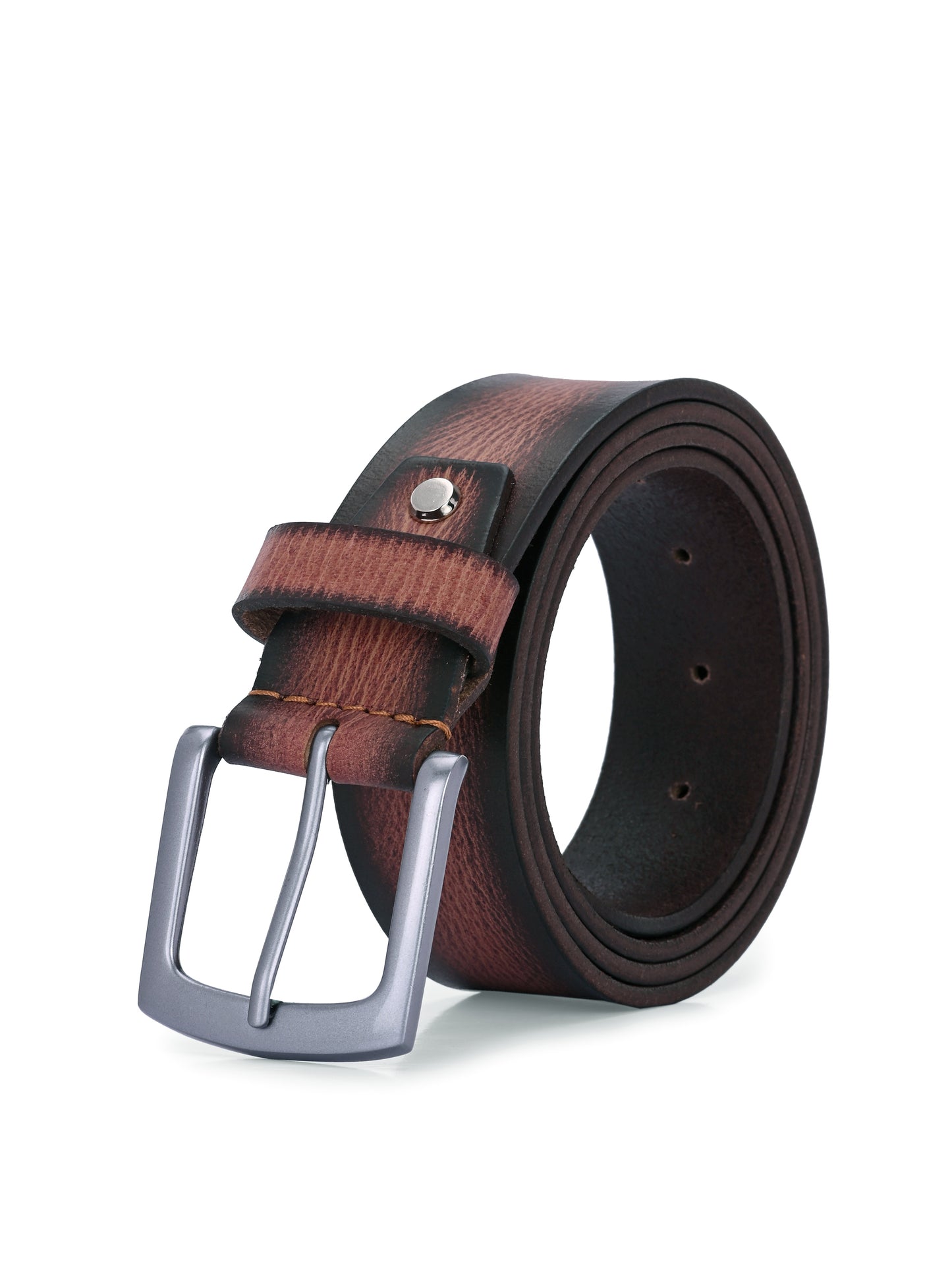 Formal Brown Leather Belts for Men's
