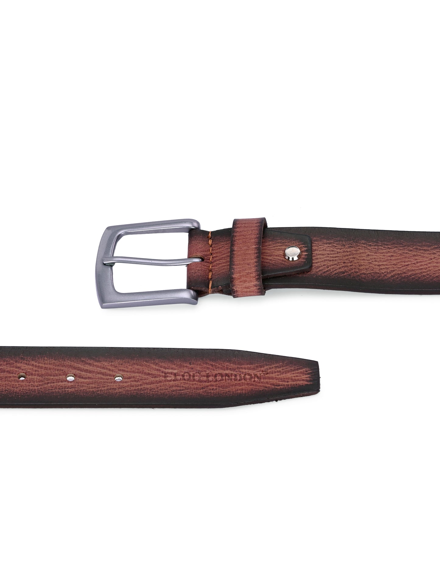 Formal Brown Leather Belts for Men's