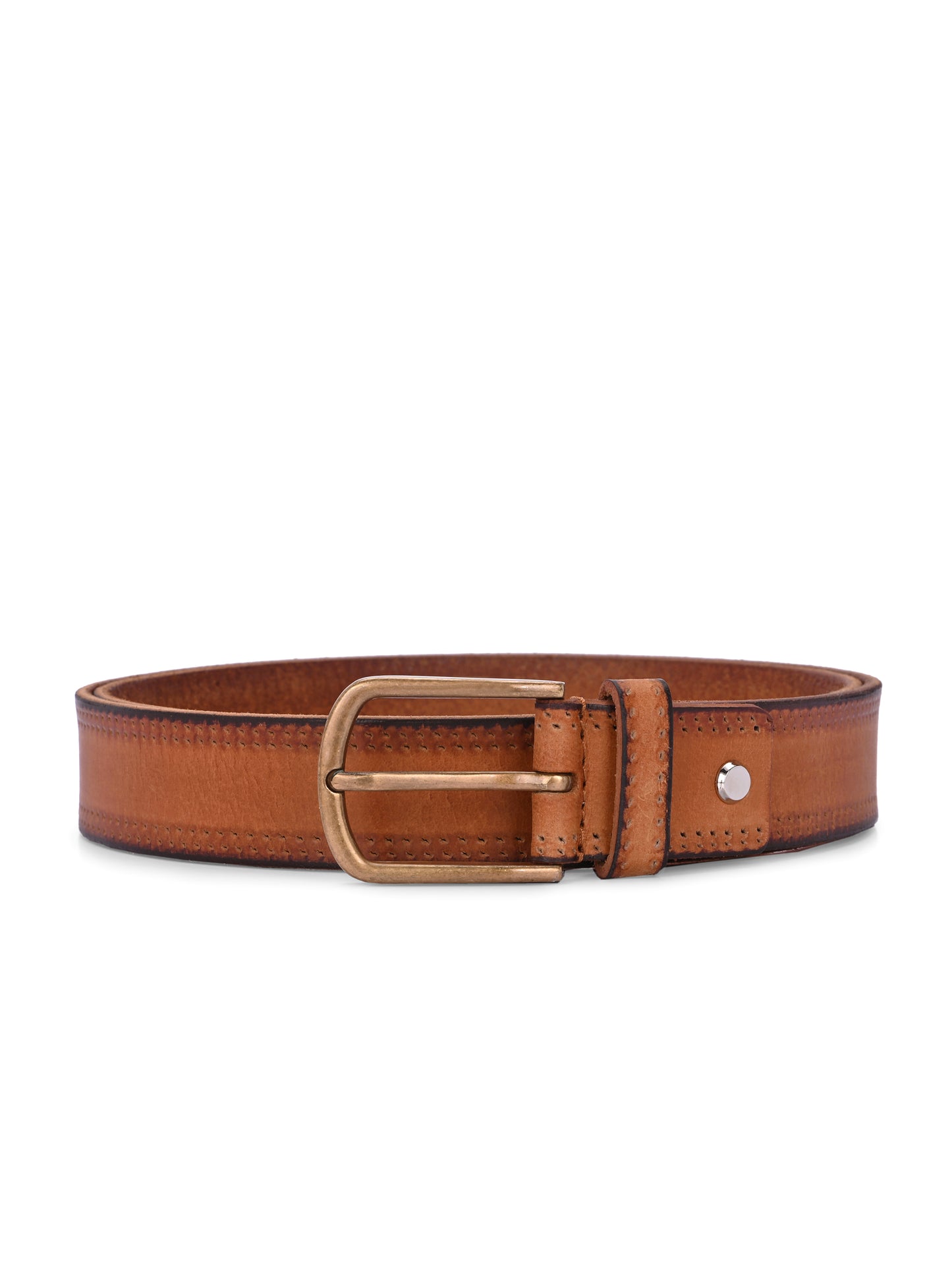 Tan & Black Leather Belts for Men's