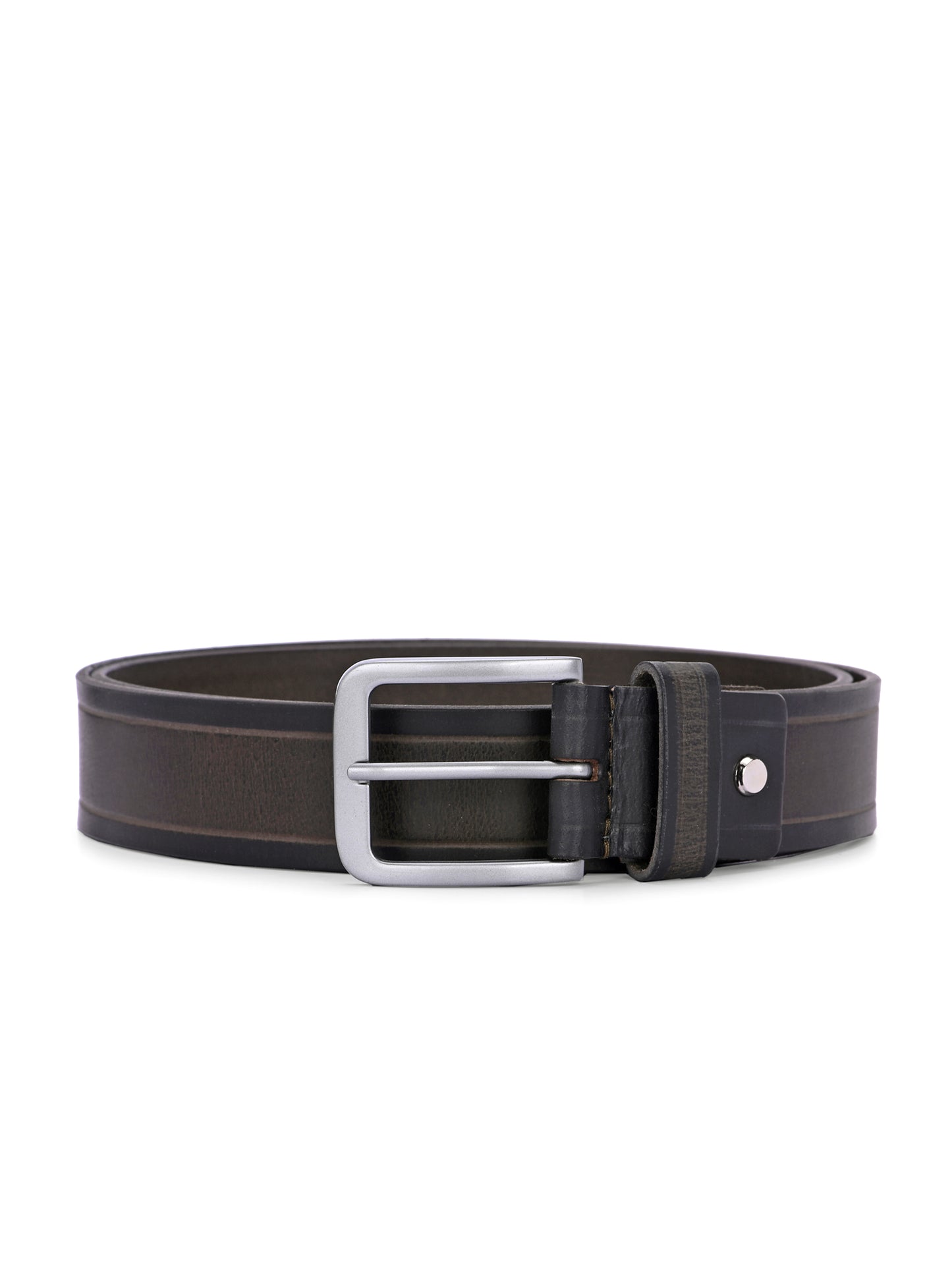 Buy Black Leather Casual Belts Online