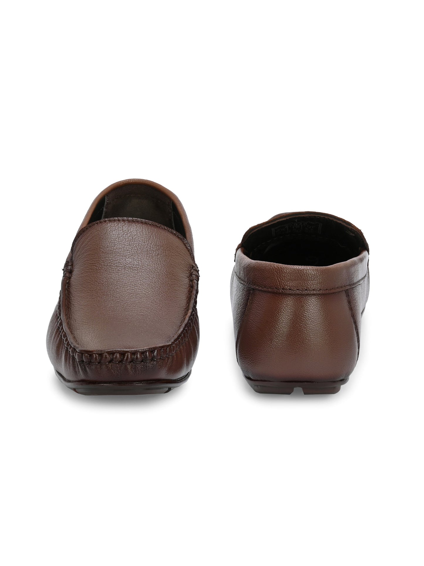 Men's Textured Leather Loafer Shoes