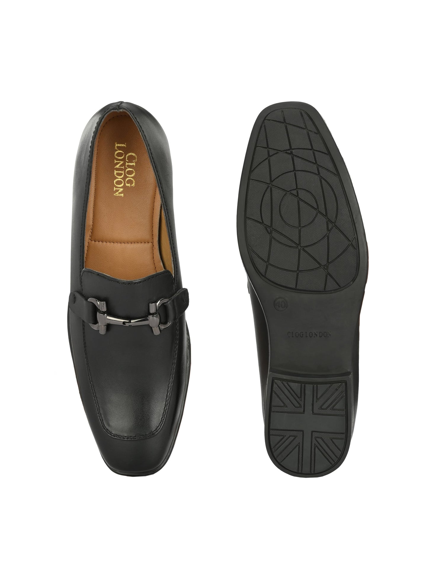 Men's Leather Penny Loafer Shoes