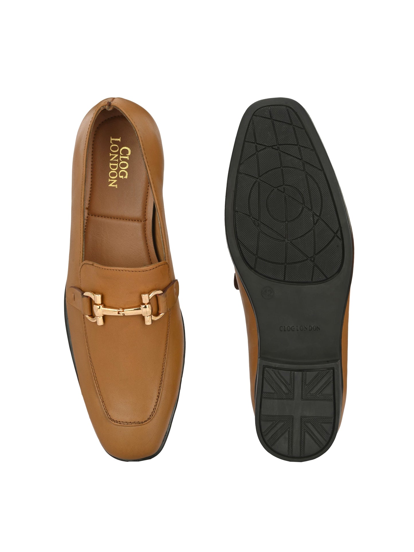 Men's Leather Penny Loafer Shoes