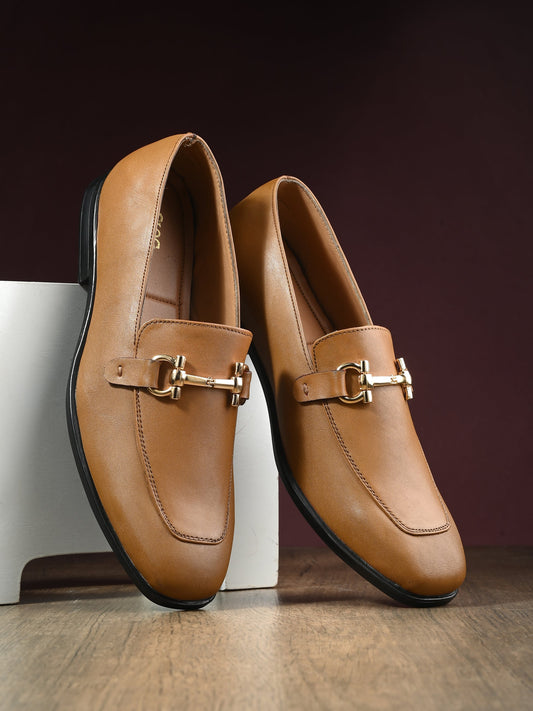 Men's Leather Penny Loafer Shoes