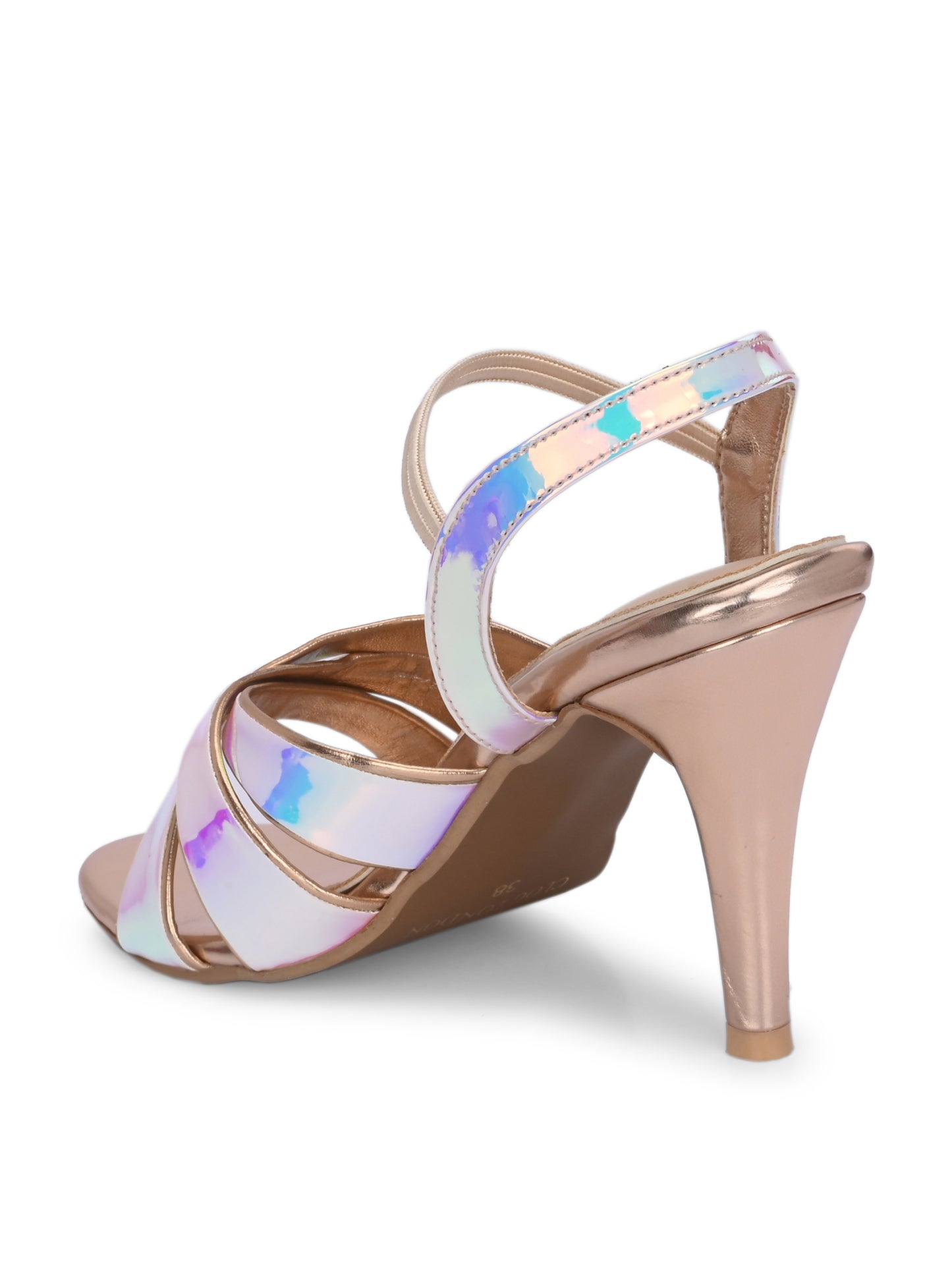 Women Multi Colour Heeled Sandals