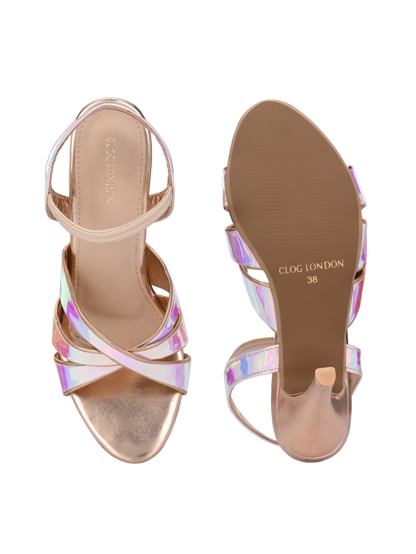 Women Multi Colour Heeled Sandals