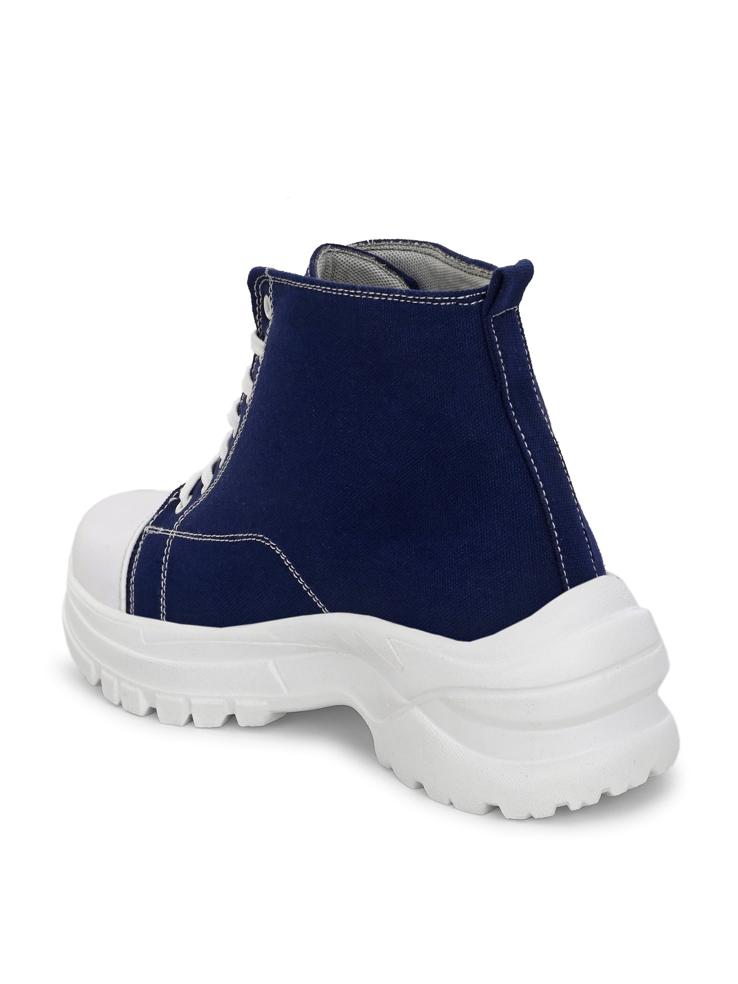 Women Blue & Black Casual Sneakers