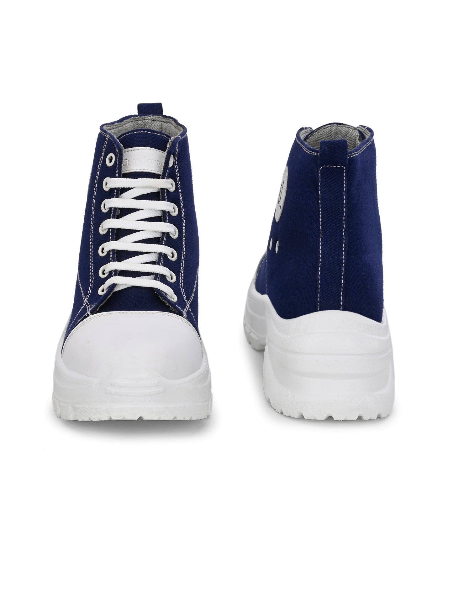 Women Blue & Black Casual Sneakers
