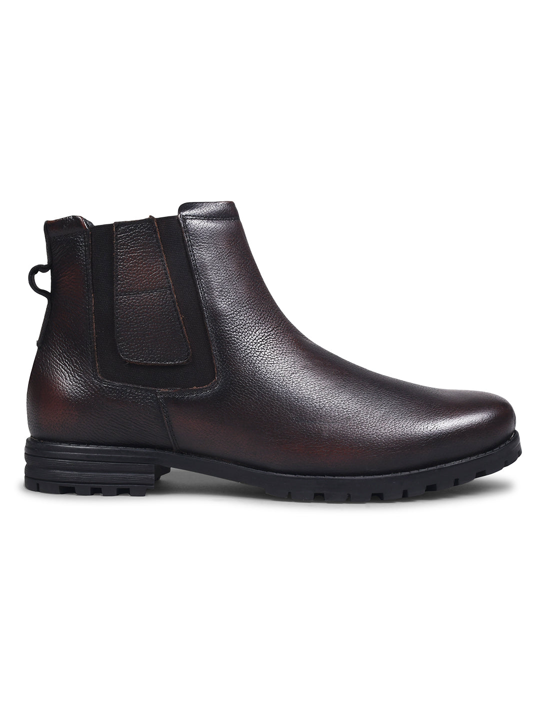 Men's Slip-On Leather Boots