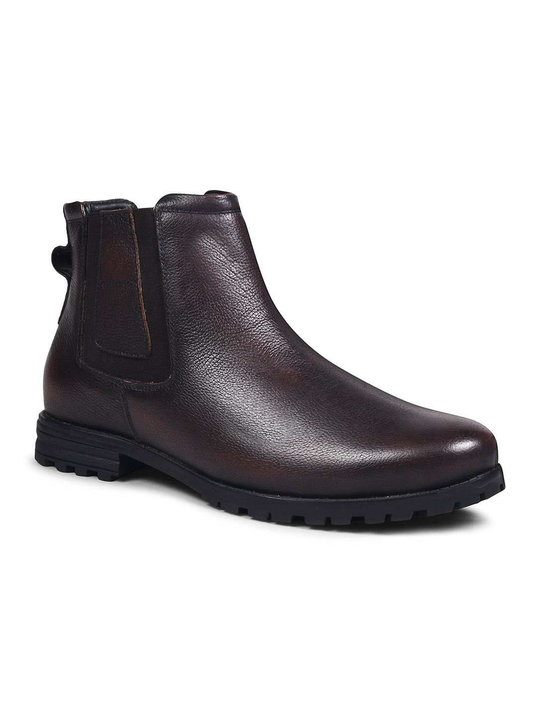 Men's Slip-On Leather Boots
