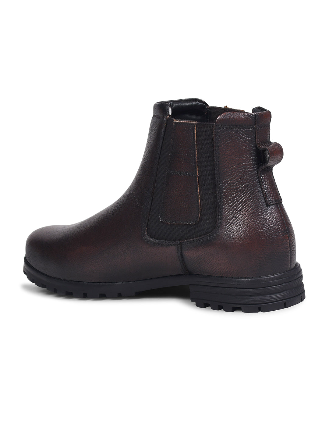 Men's Slip-On Leather Boots