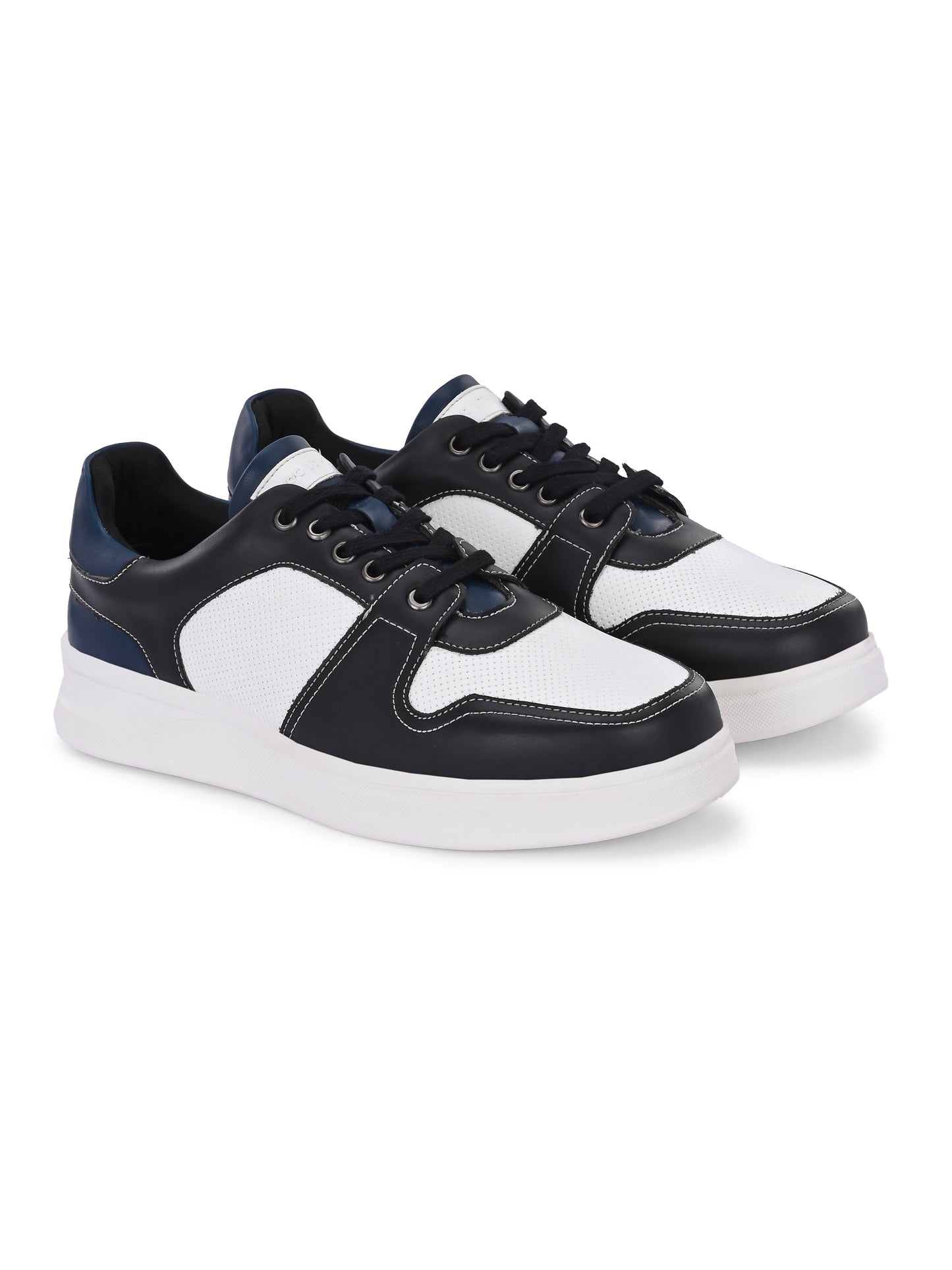 Men's Colourblocked Round Toe Sneakers Shoes