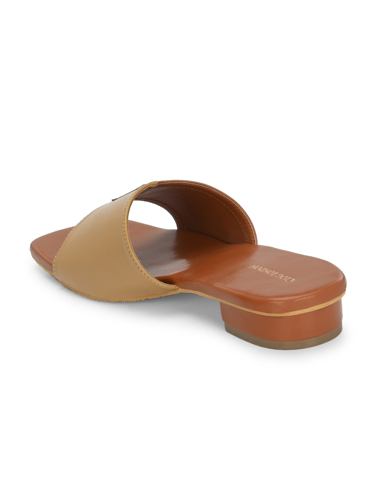 Women White Slip on Flats & Casual Sandals