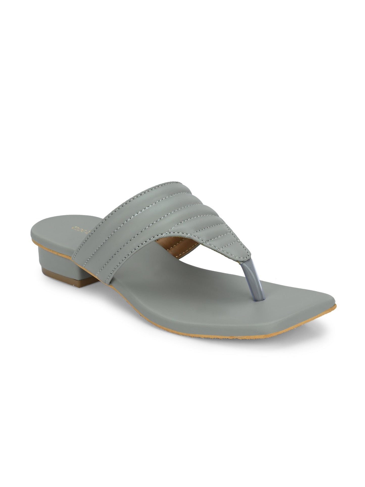 Womens Off-white One Toe Outdoor Flats & Sandals