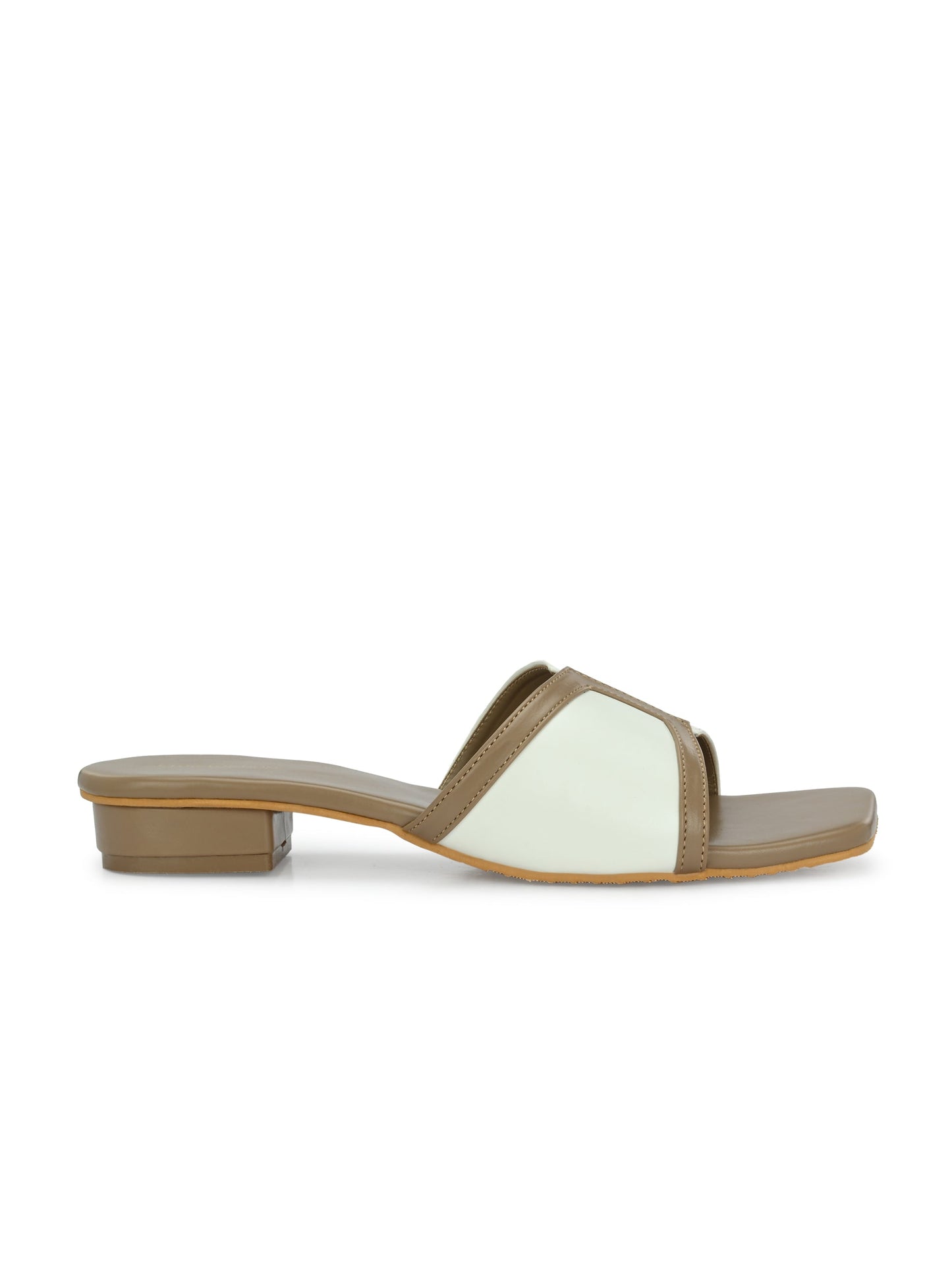 Women White Slip on Flats & Casual Sandals
