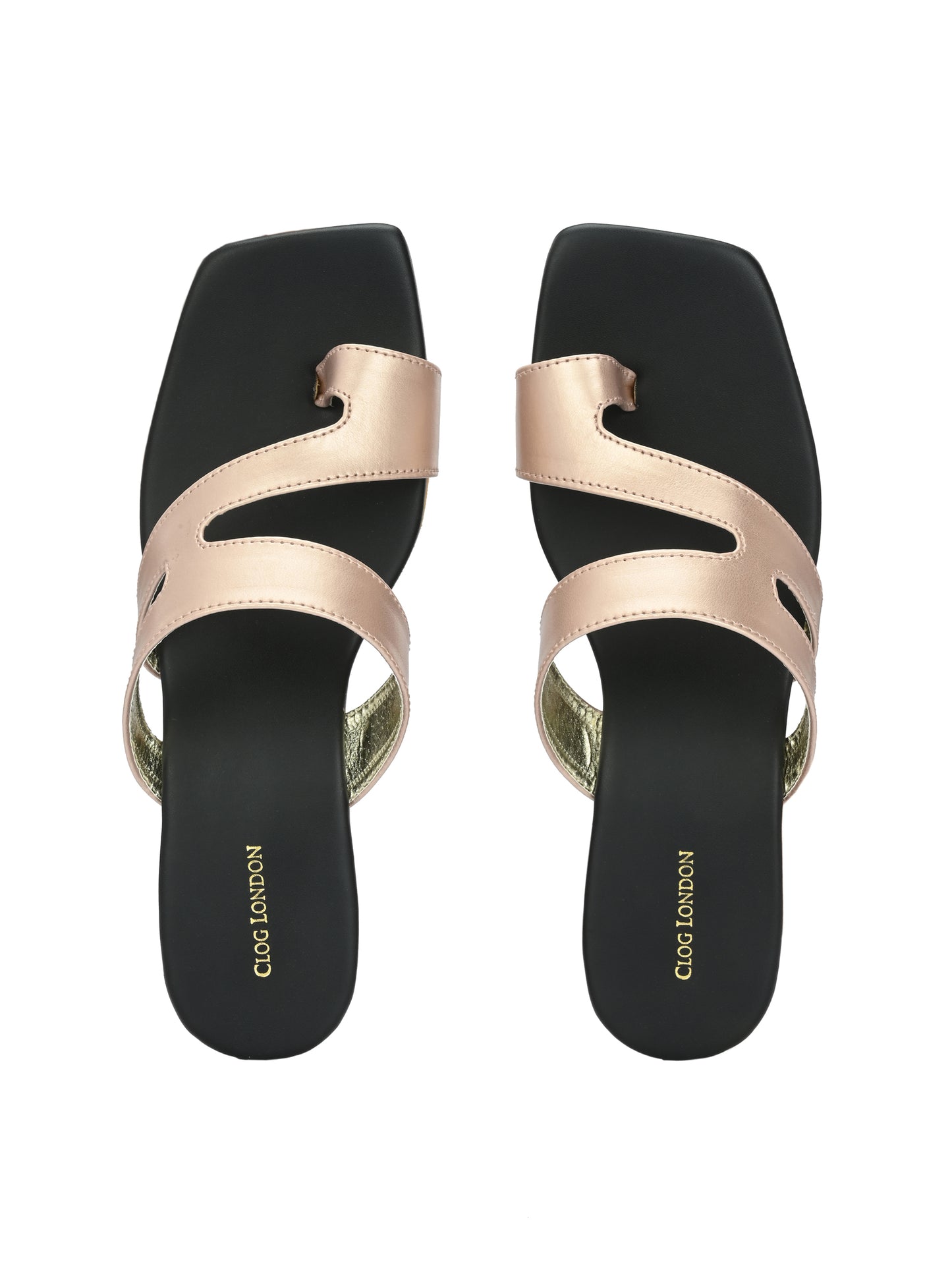 Women Rose Gold Flats