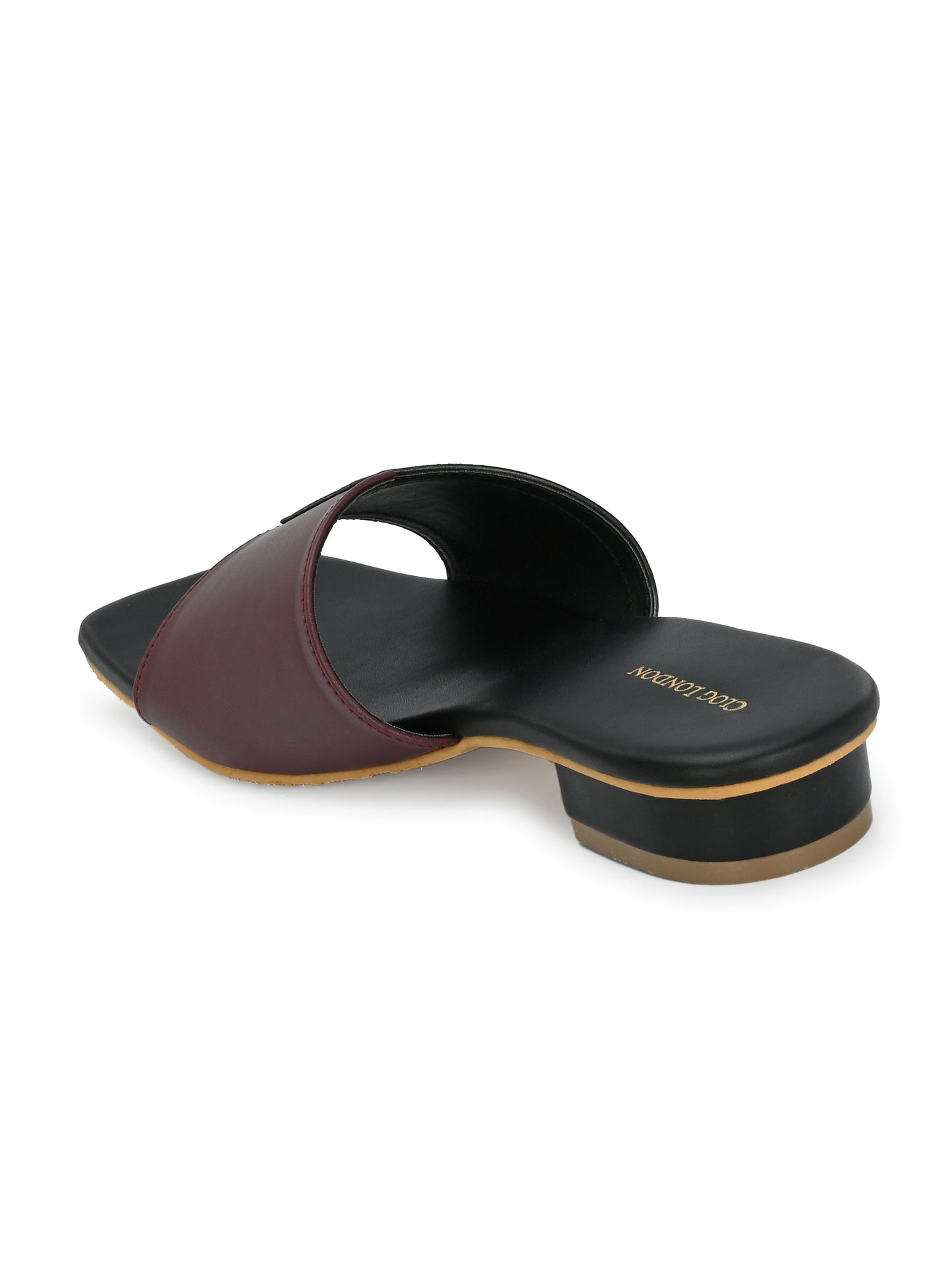 Women Burgundy Casual Flats