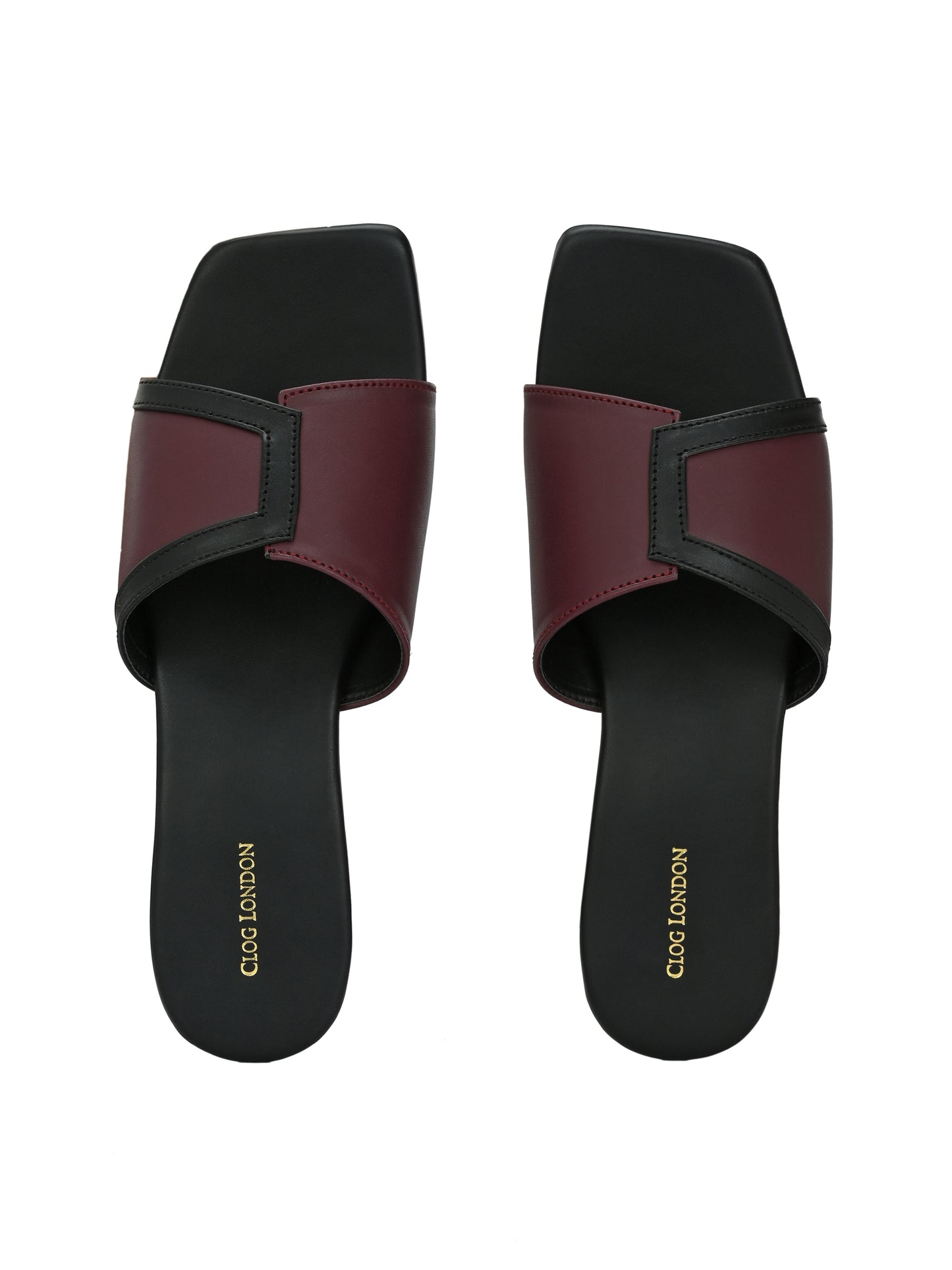 Women Burgundy Casual Flats