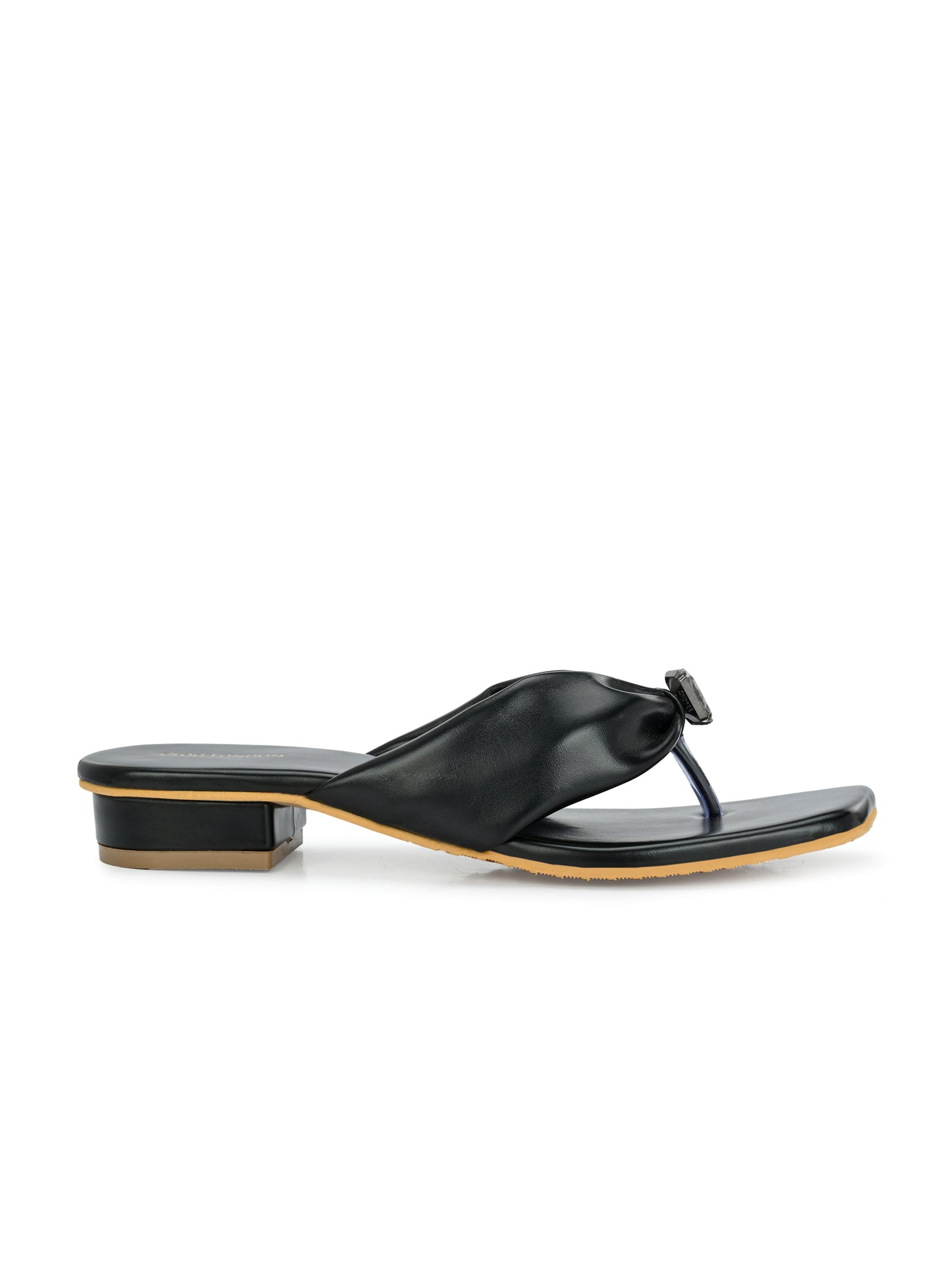Women Black Flat Sandals