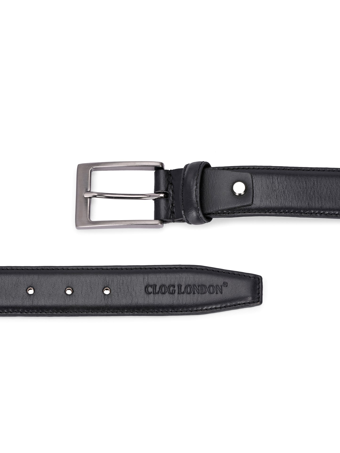 Black & Tan Leather Belts for Men's