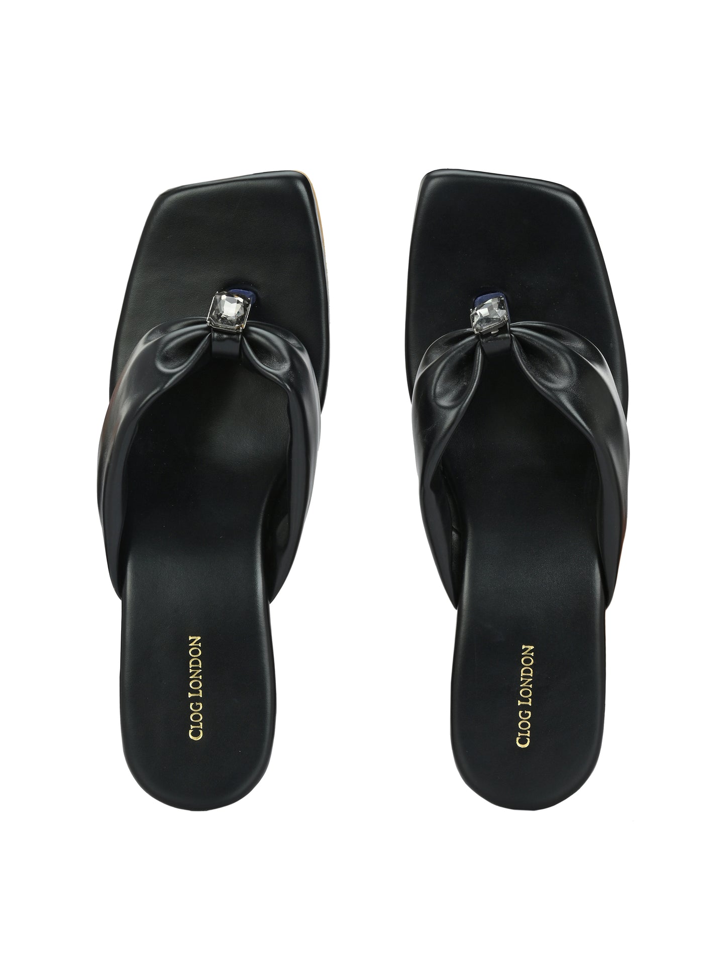 Women Black Flat Sandals