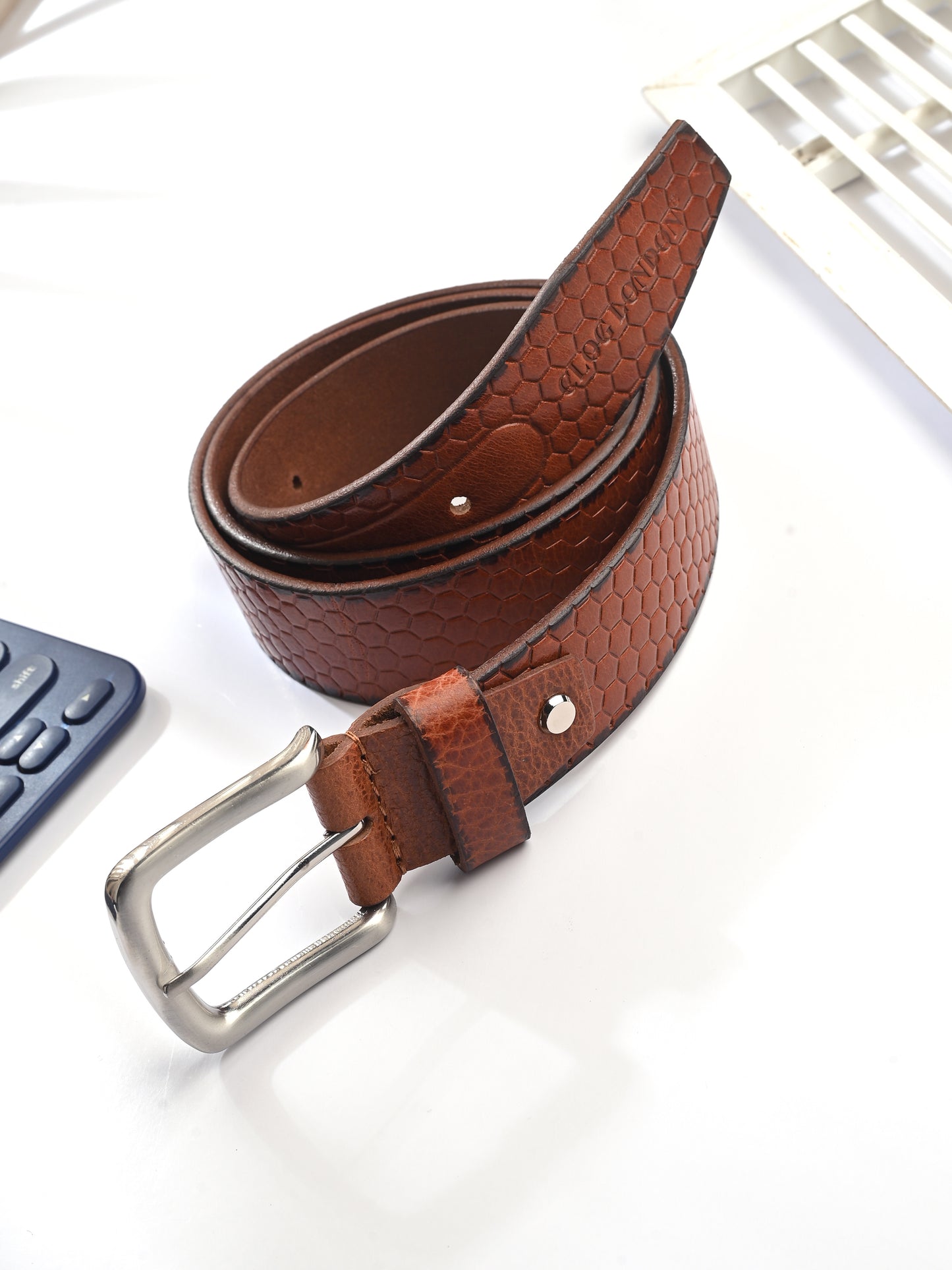 Men's Brown Leather Belts