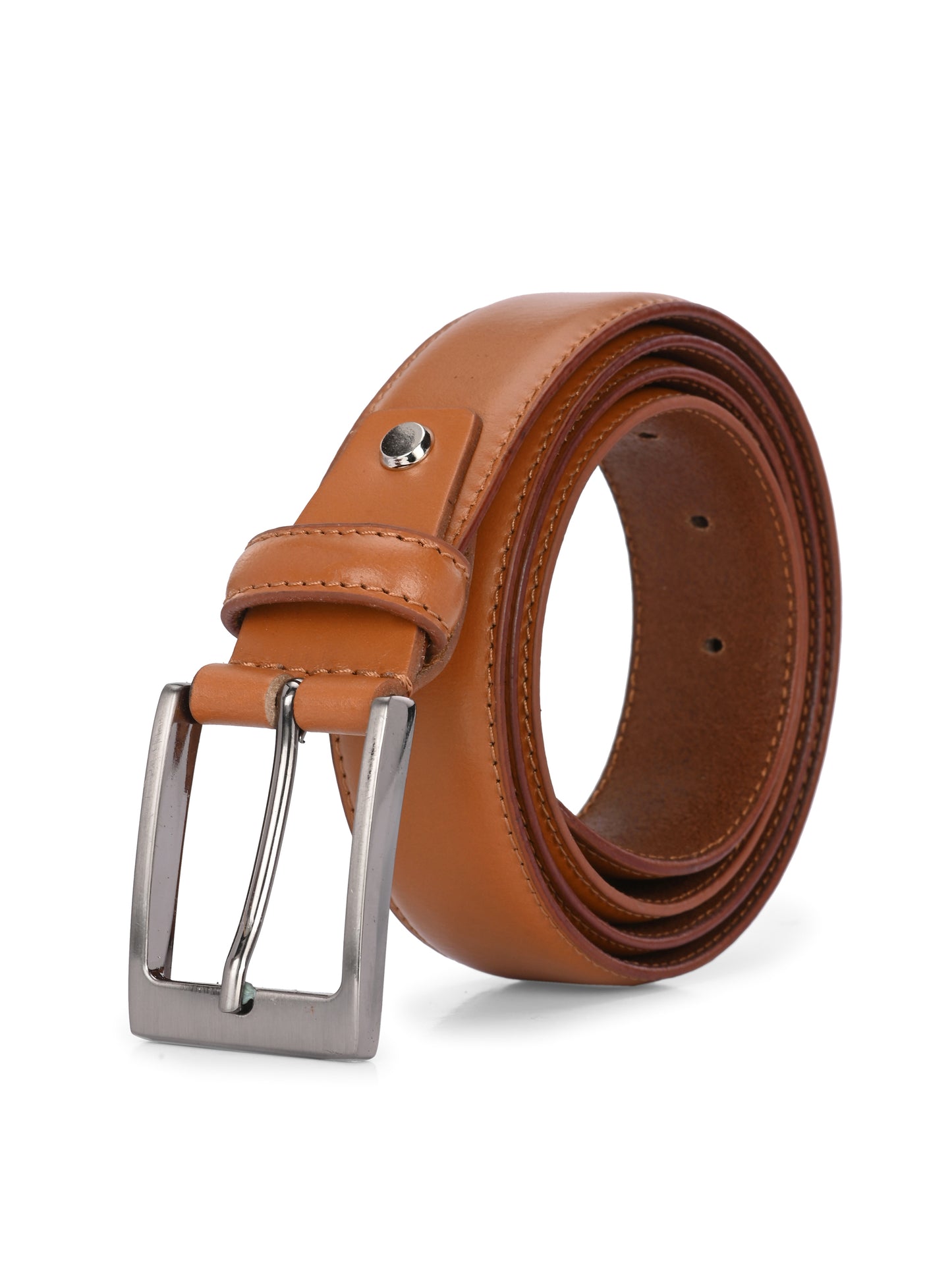 Black & Tan Leather Belts for Men's