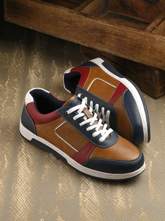 Men's Colourblocked Sneakers Shoes