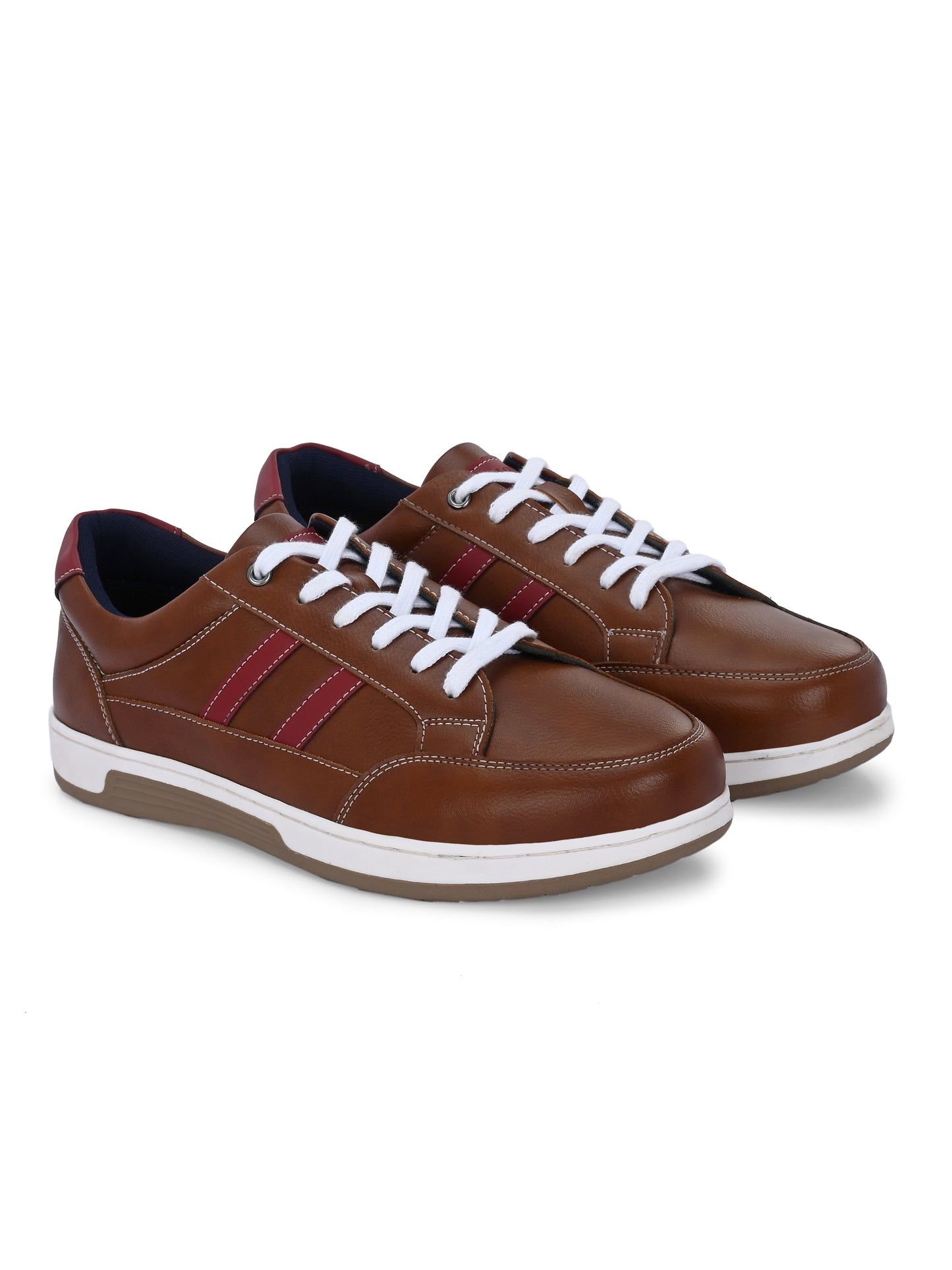 Men's Contrast Sole Sneakers Shoes