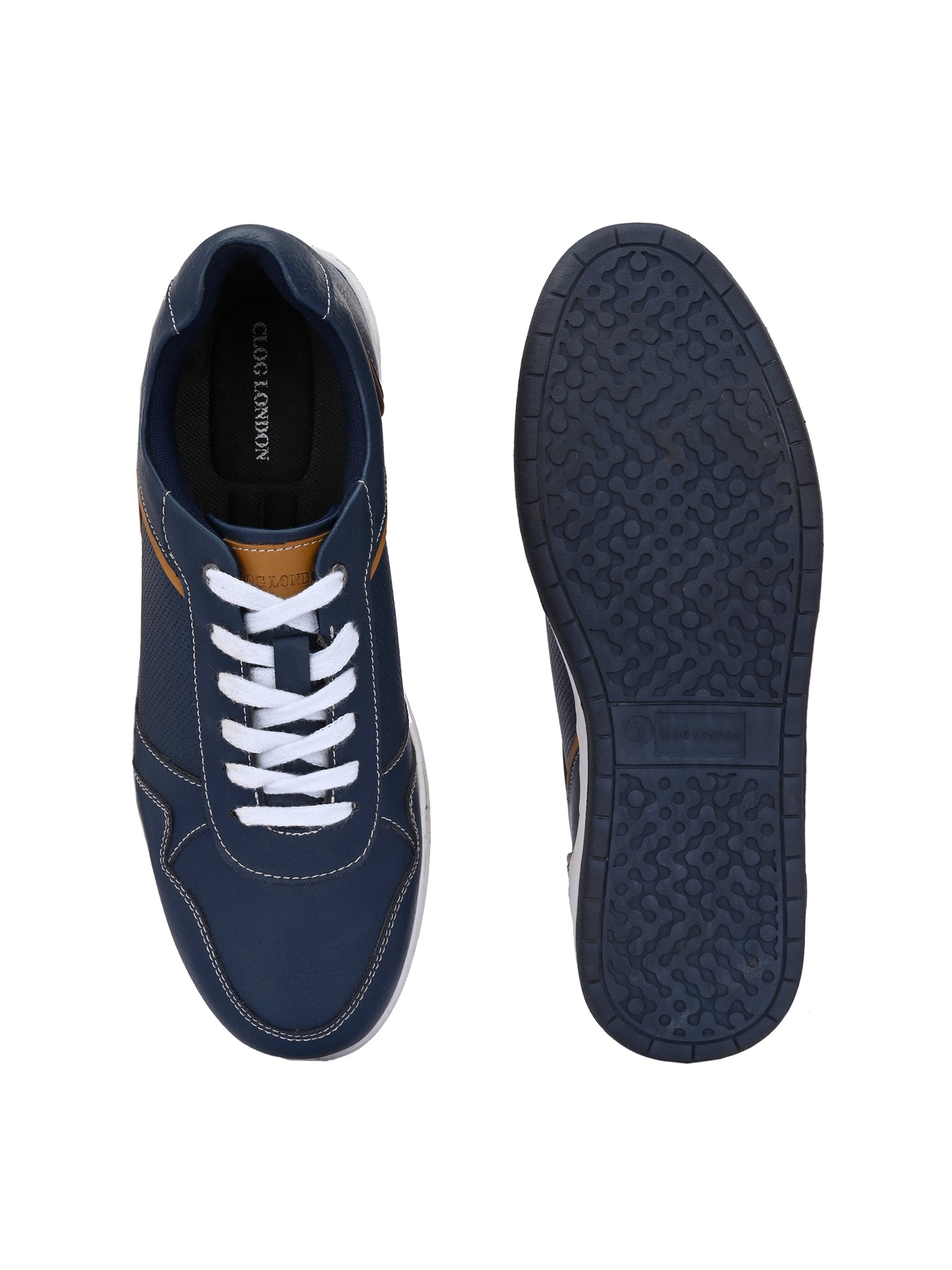 Blue Sneakers Shoes for Men's