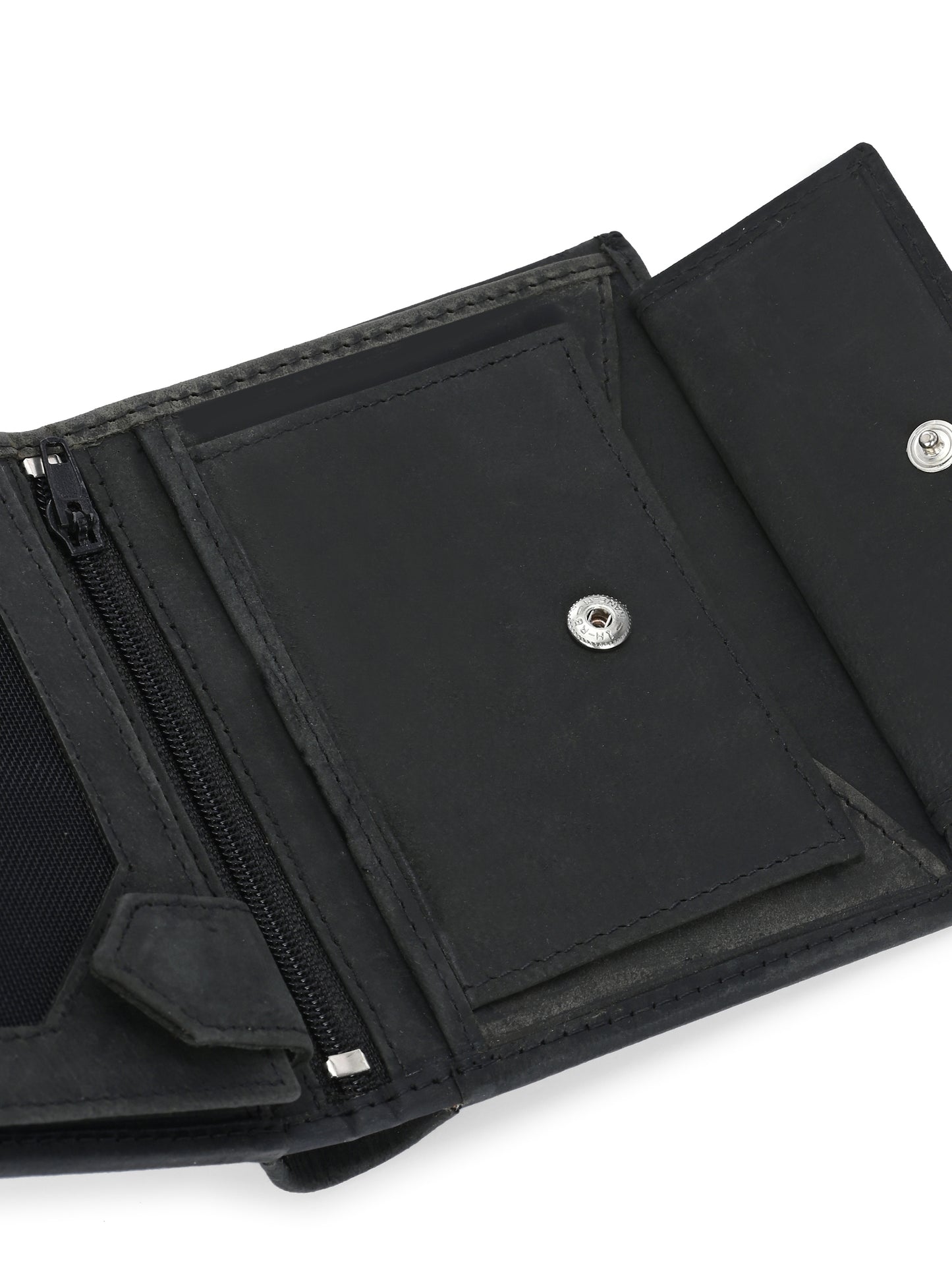 Leather Two Fold Wallet for Men's
