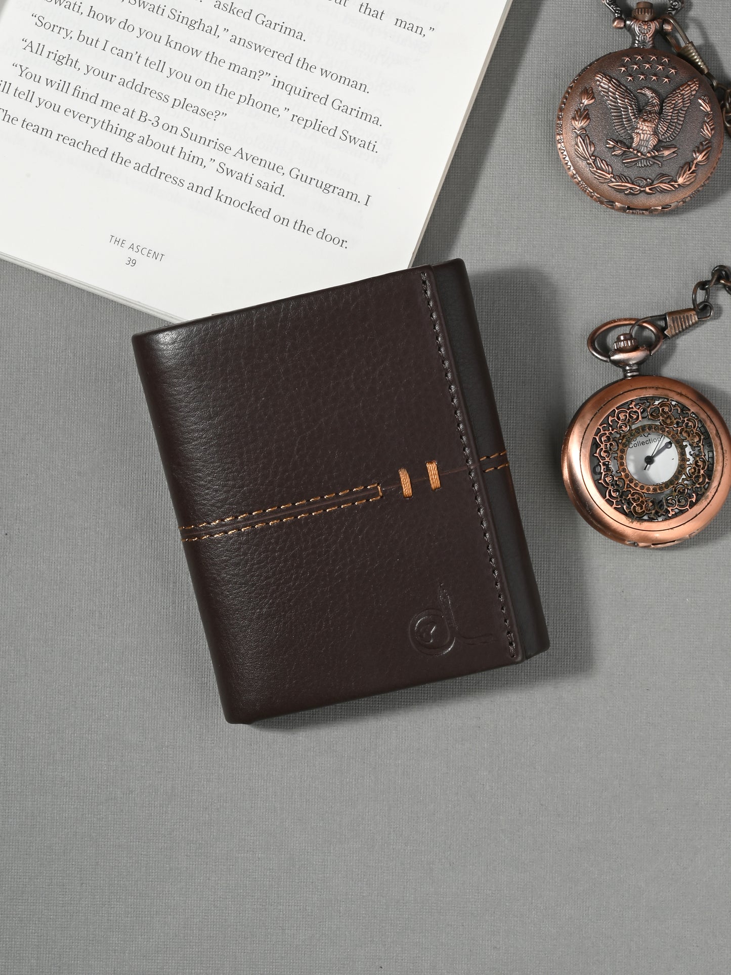 Men's Brown Original Leather Wallets