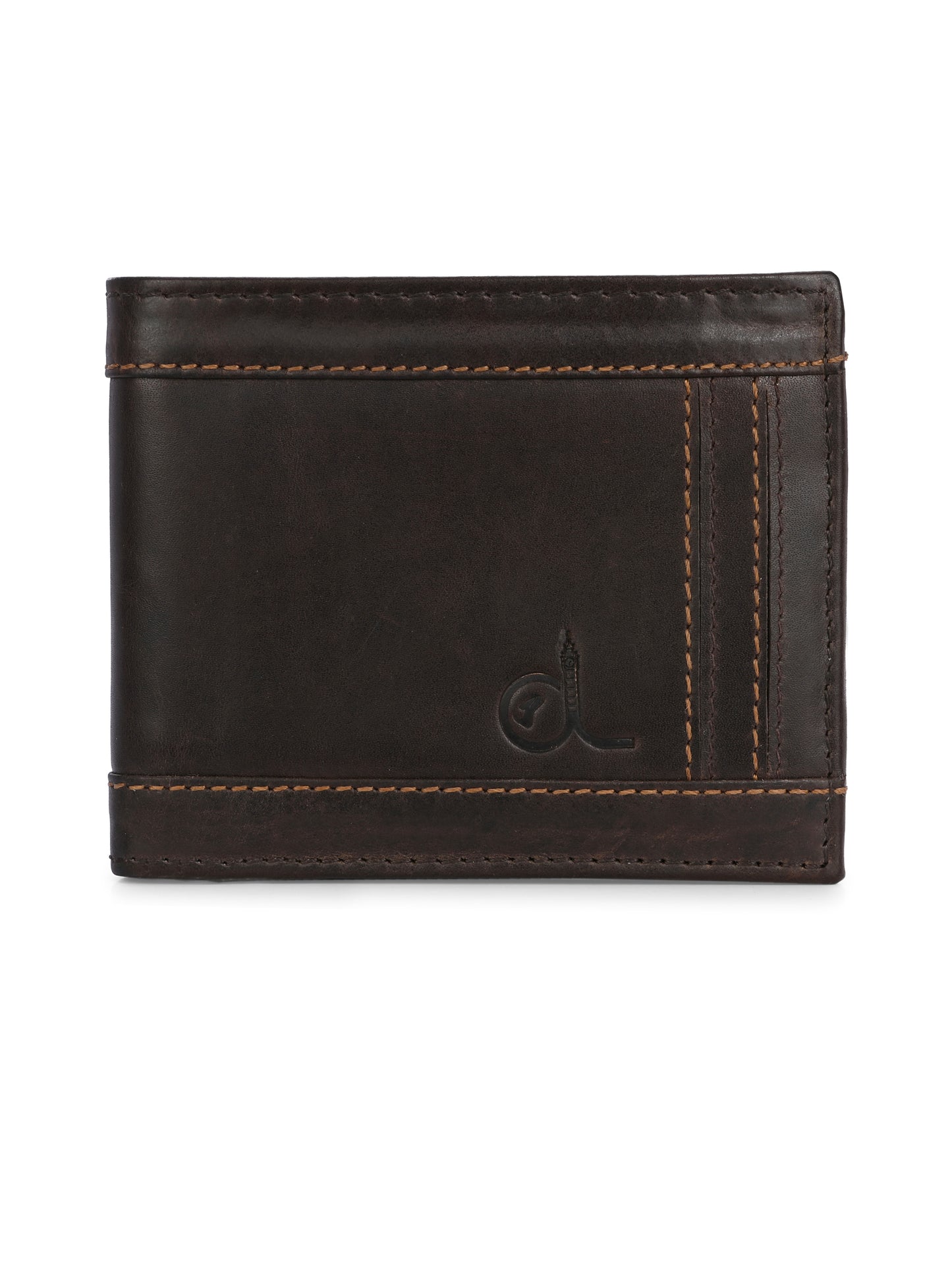 Men's Leather Two-Fold Wallets