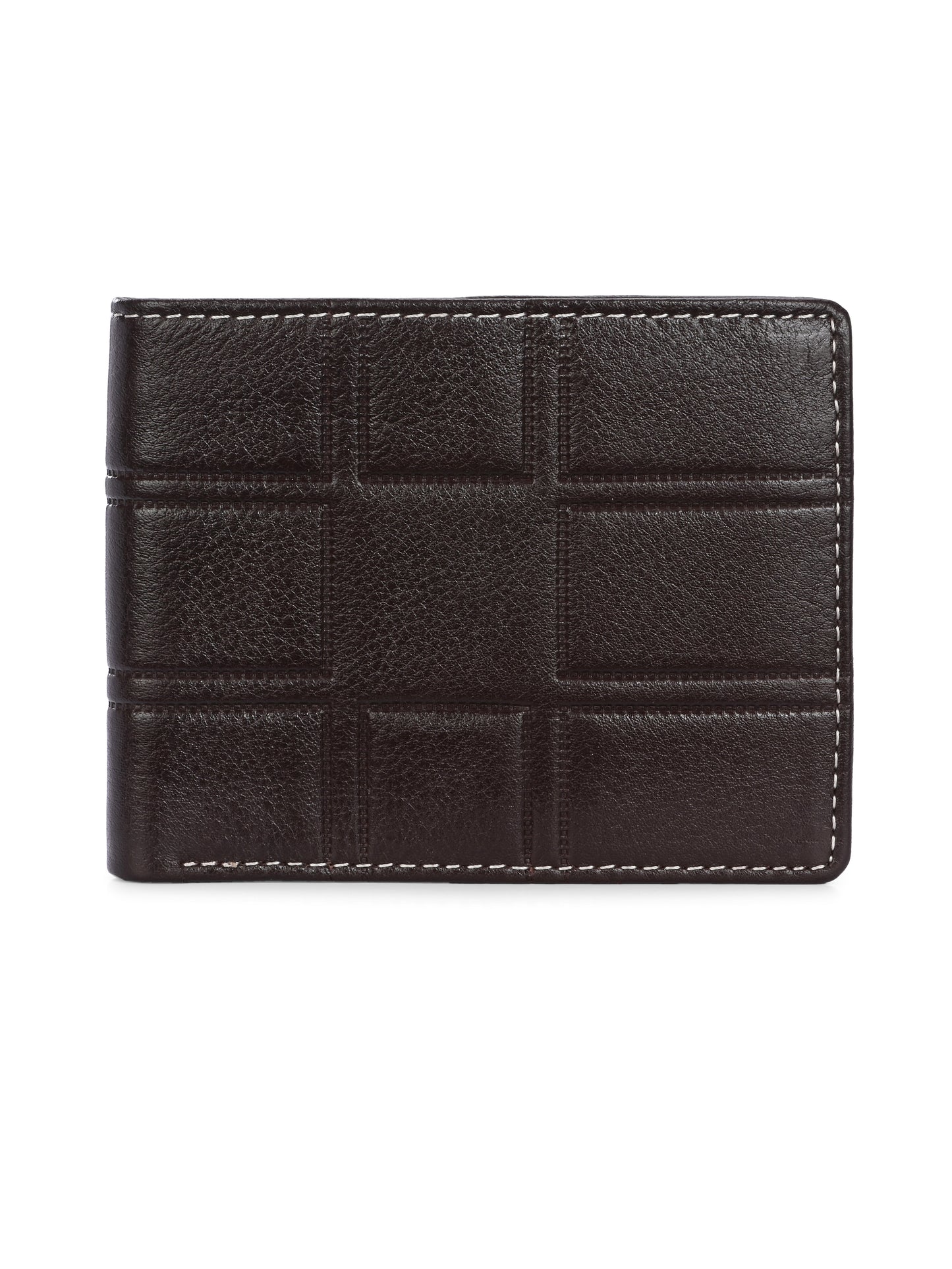 Men's Leather Two-Fold Wallet