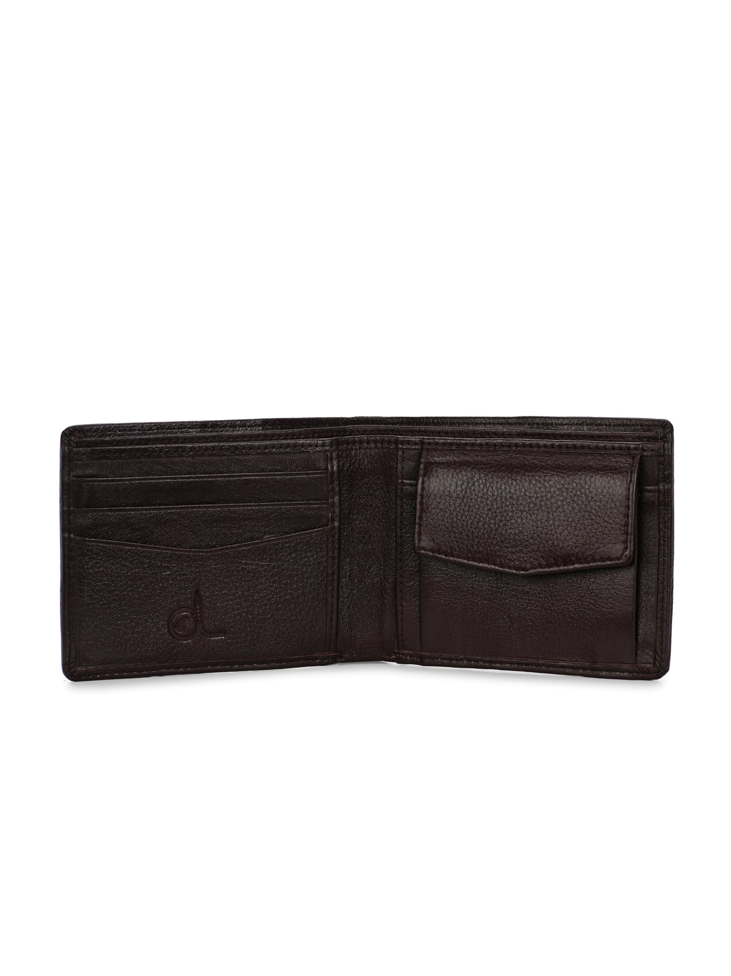 Men's Leather Two-Fold Wallet