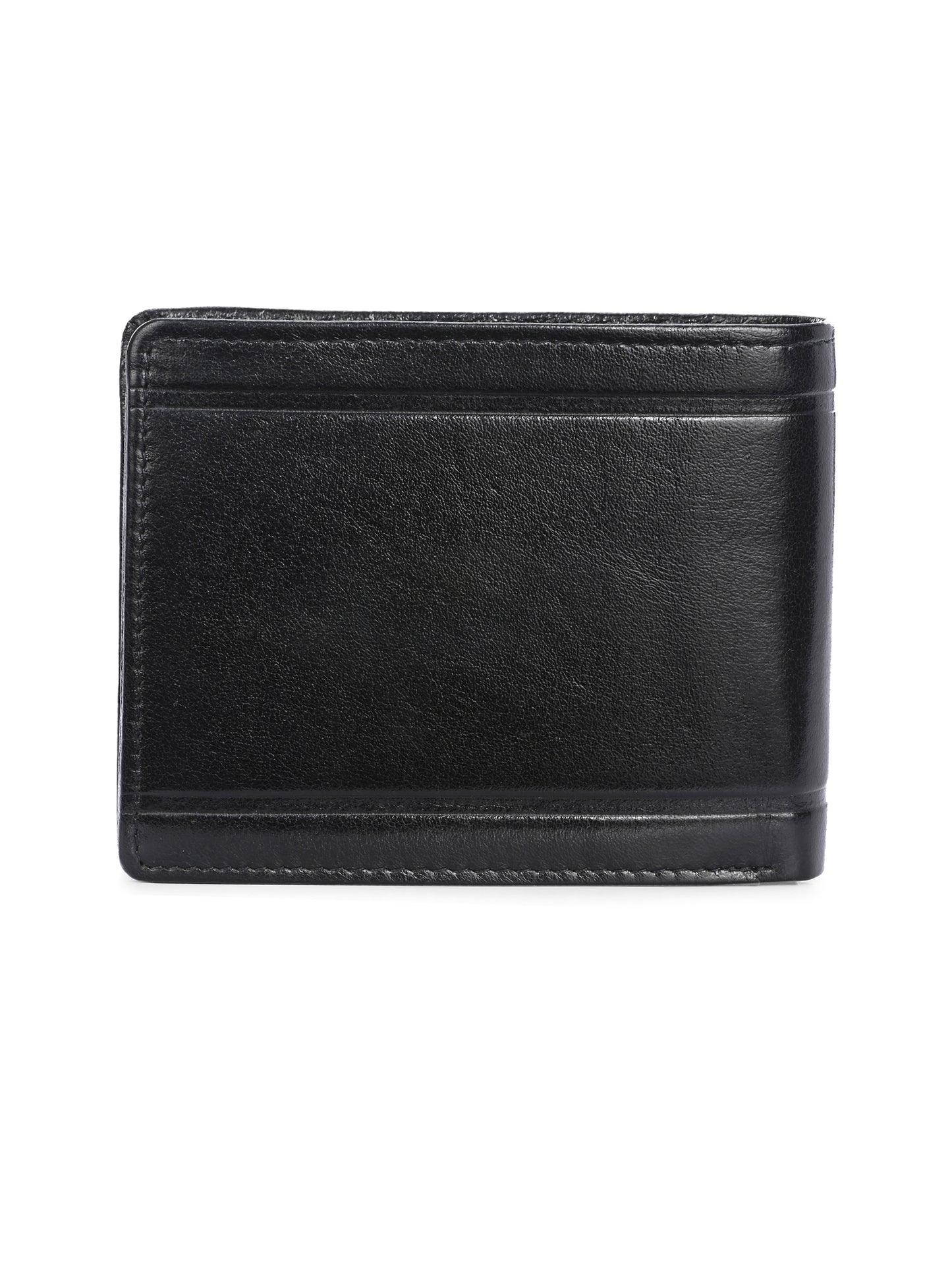 Titan Black Leather Wallets for Men's