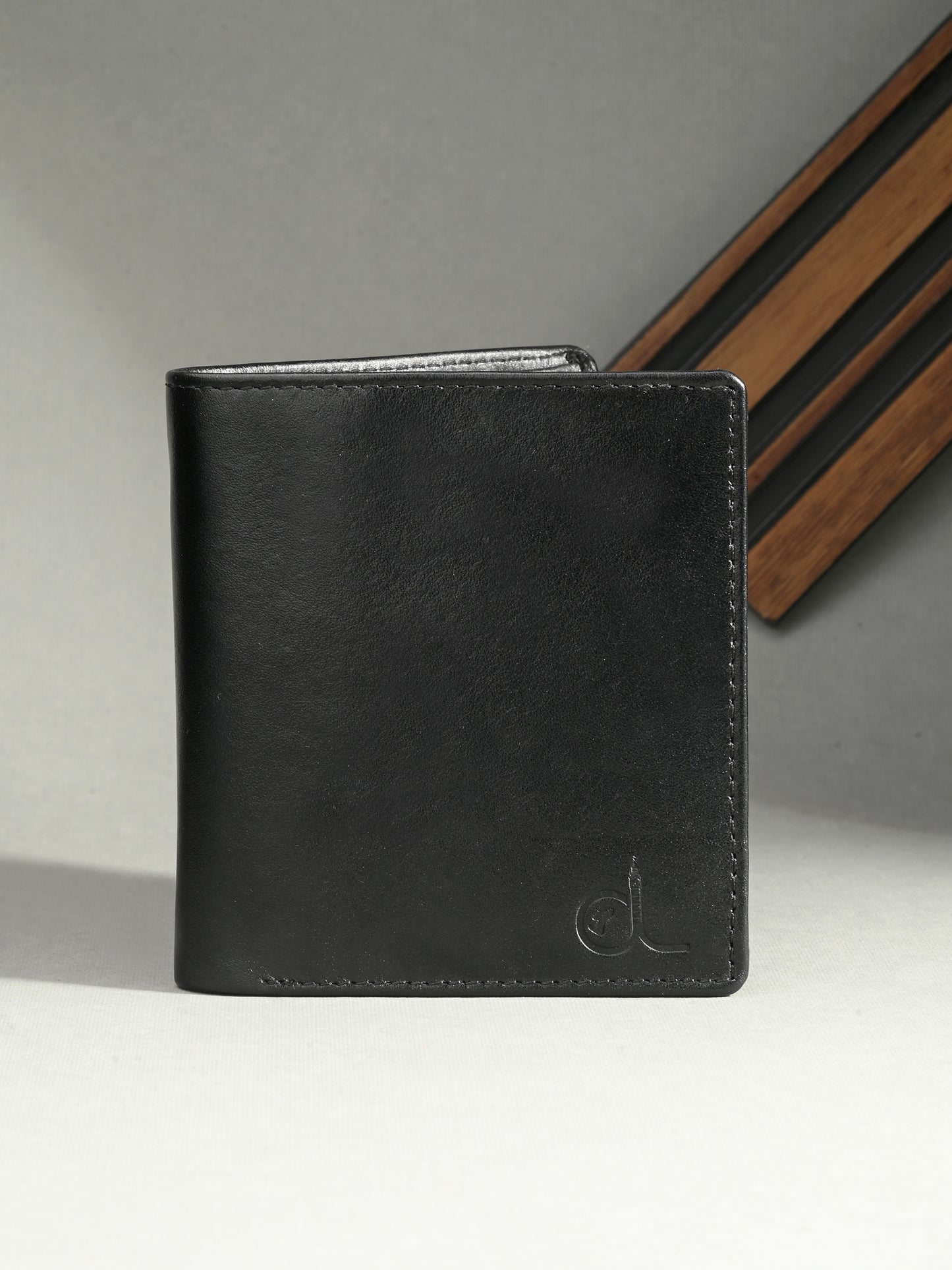 Men's Black Leather Wallet