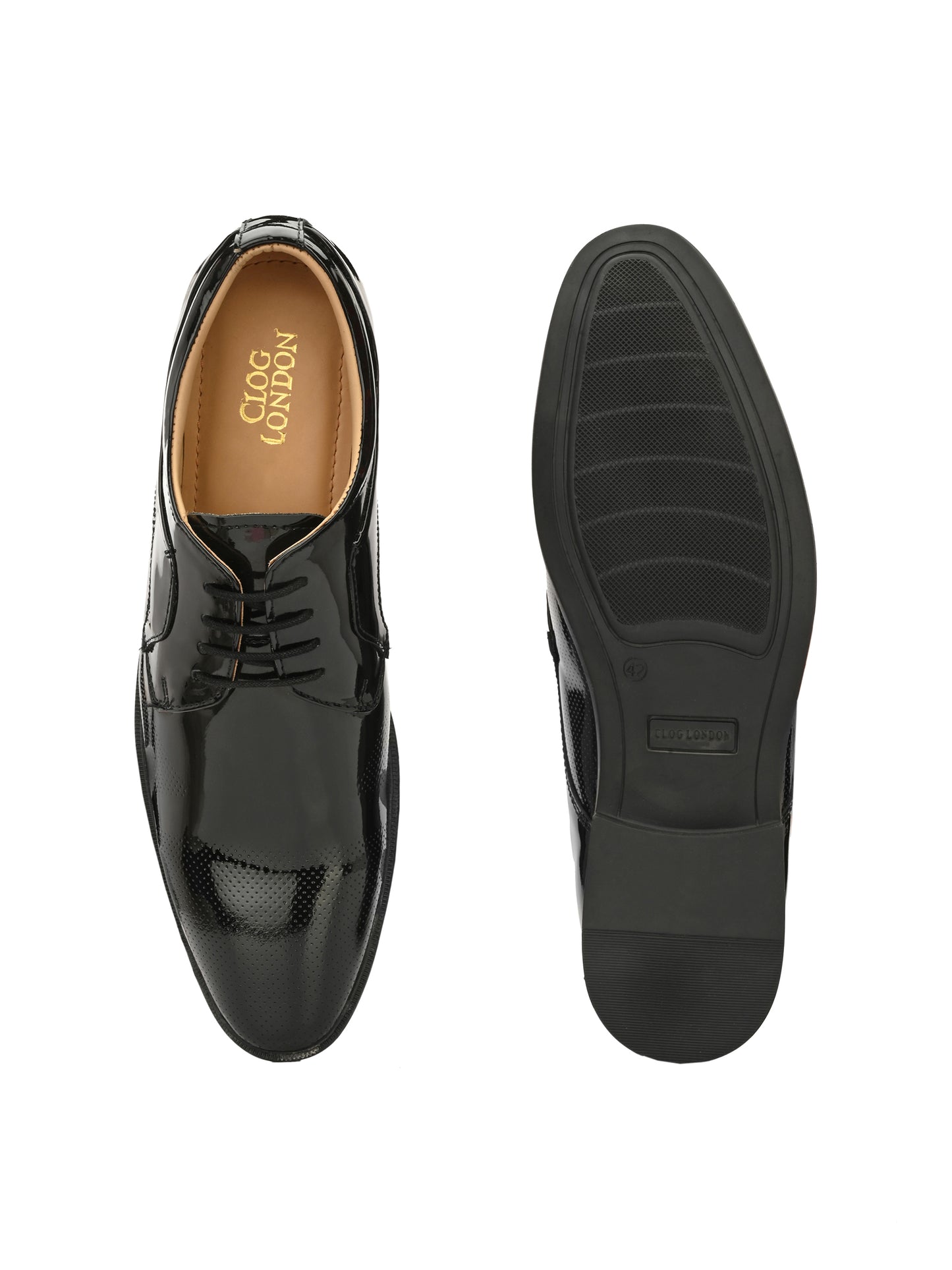 Men's Leather Formal Derby Shoes