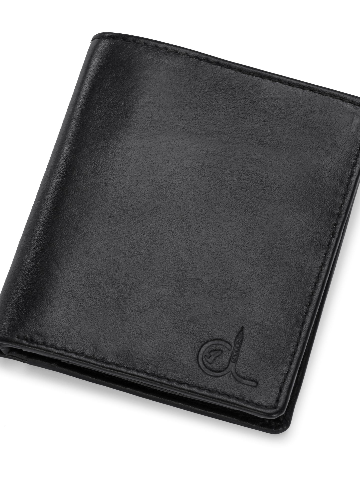 Men's Black Leather Wallet